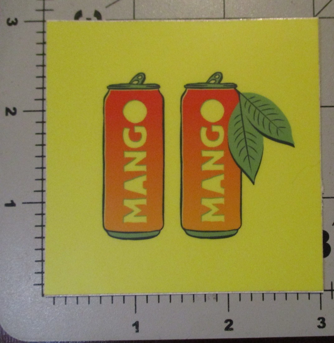 IRON CITY Pittsburgh Brewing IC Light mango 2 brewery STICKER decal craft beer