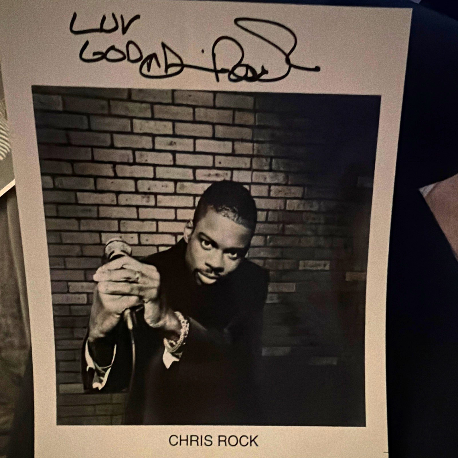 Signed Photo of Chris Rock - Celebrities
