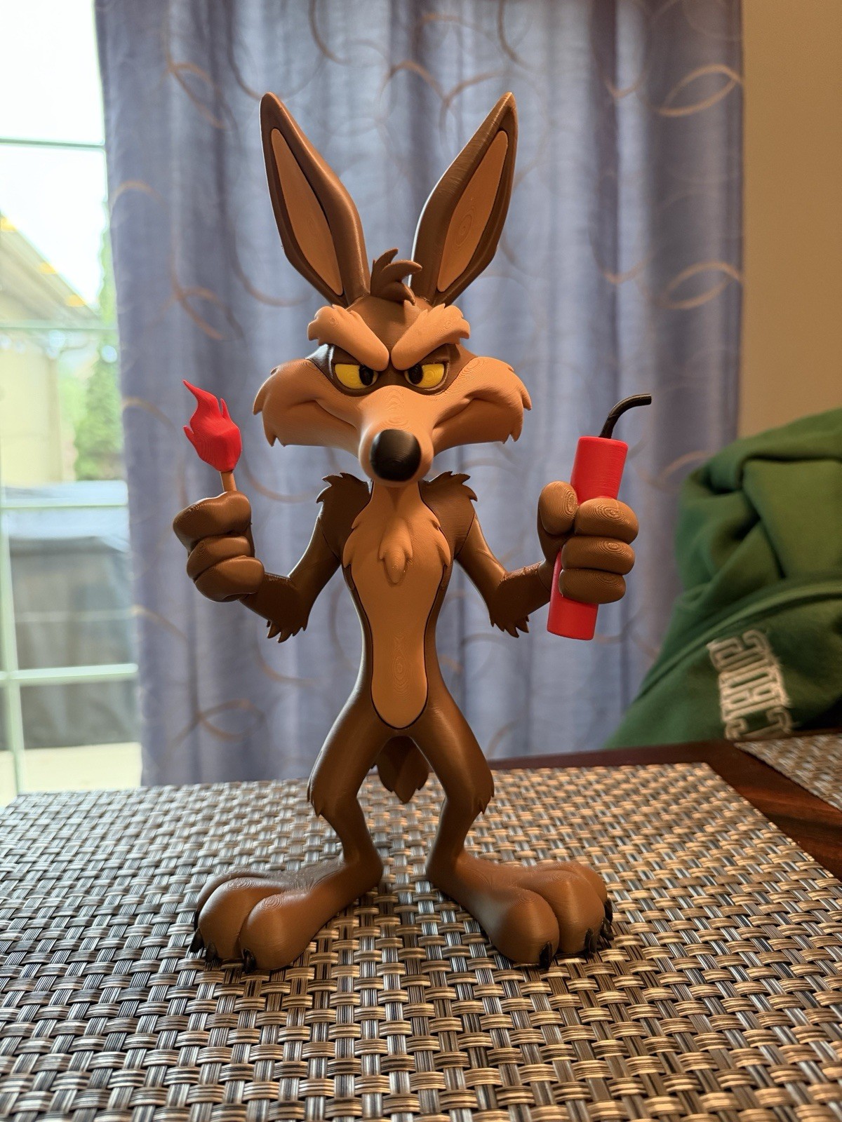12” Wile E Coyote with Dynamite -Collectible 12” Wile E Coyote with Dynamite -Collectible