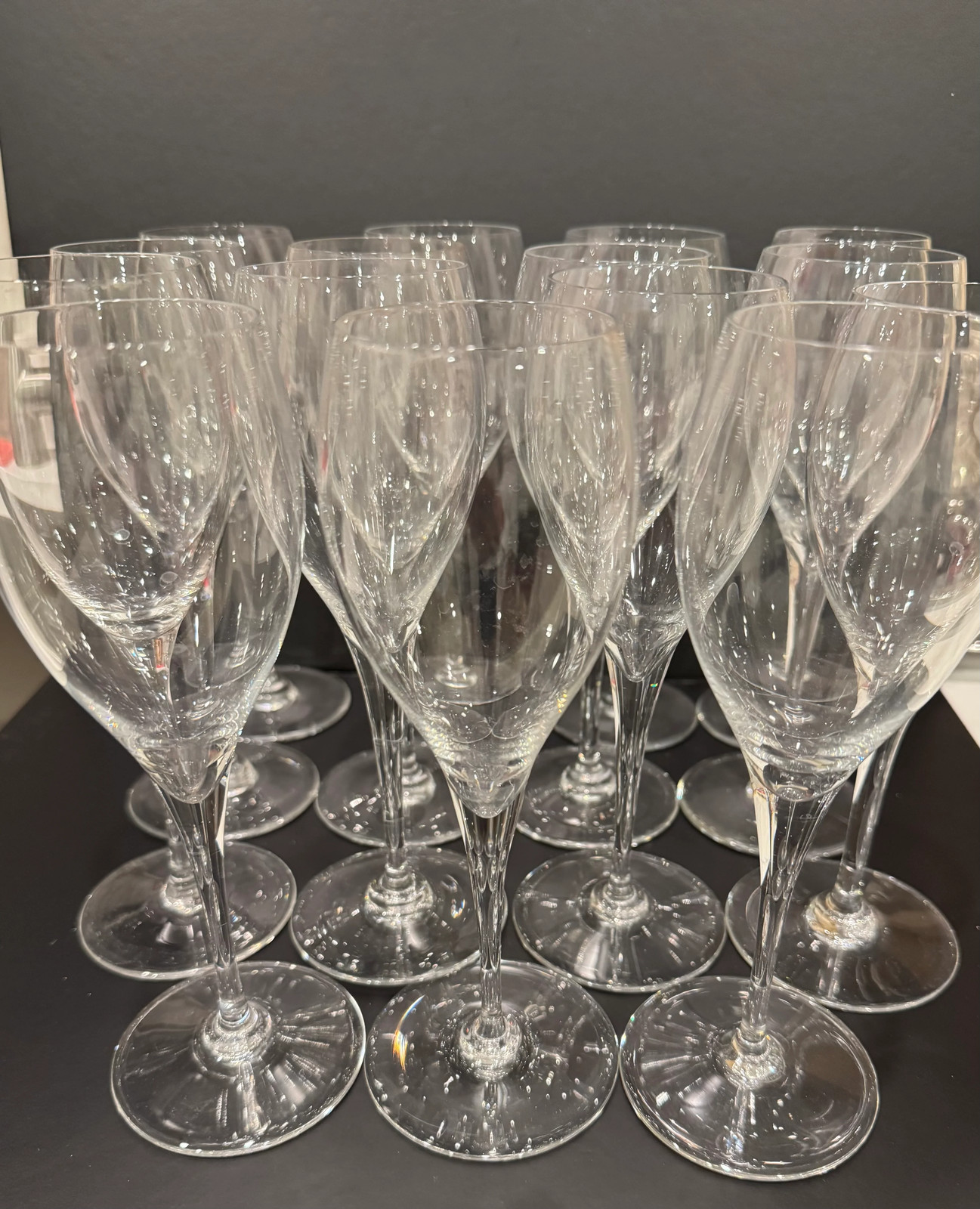 Baccarat St Remy Wine Glasses ( Set of 15)