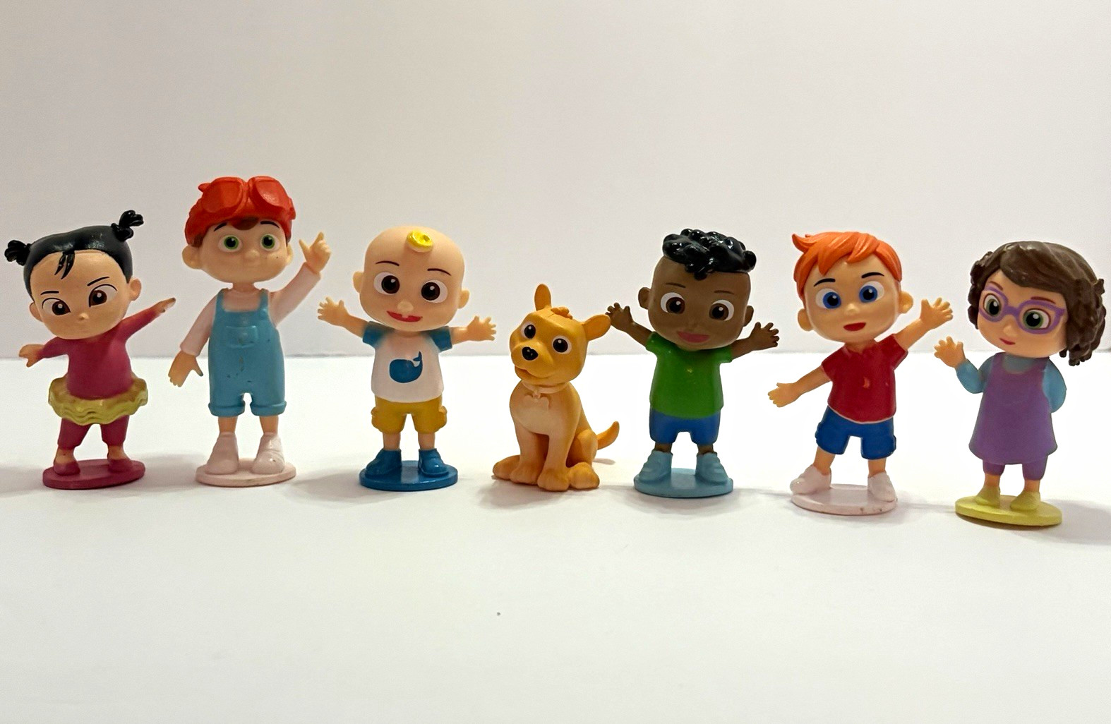 CoComelon JJ & Friends Figures Lot of 7 Bingo Dog Kids Toy Figurines CoComelon JJ & Friends Figures Lot of 7 Bingo Dog Kids Toy Figurines