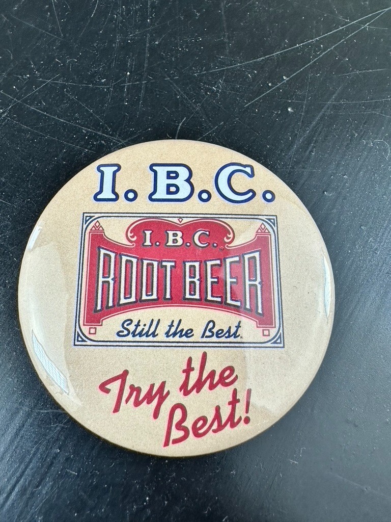 VTG I.B.C. Original Collectible Root Beer Still The Best Marketing Retro Button VTG I.B.C. Original Collectible Root Beer Still The Best Marketing Retro Button