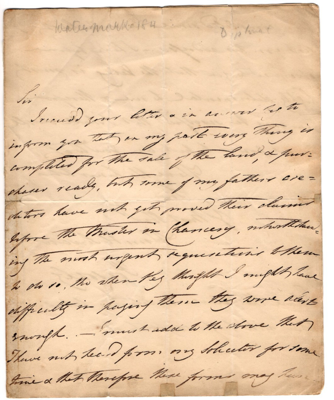 John Ponsonby 4th Earl Bessborough 1781-1847  Signed Letter Autograph / Ireland