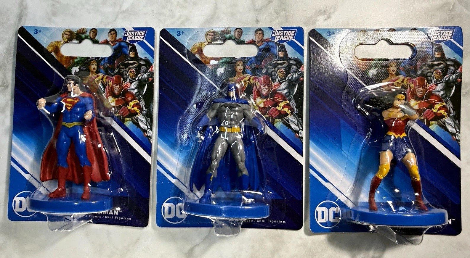 Just Play DC Justice League Figurines Superman Batman Wonder Woman Set Sealed Just Play DC Justice League Figurines Superman Batman Wonder Woman Set Sealed