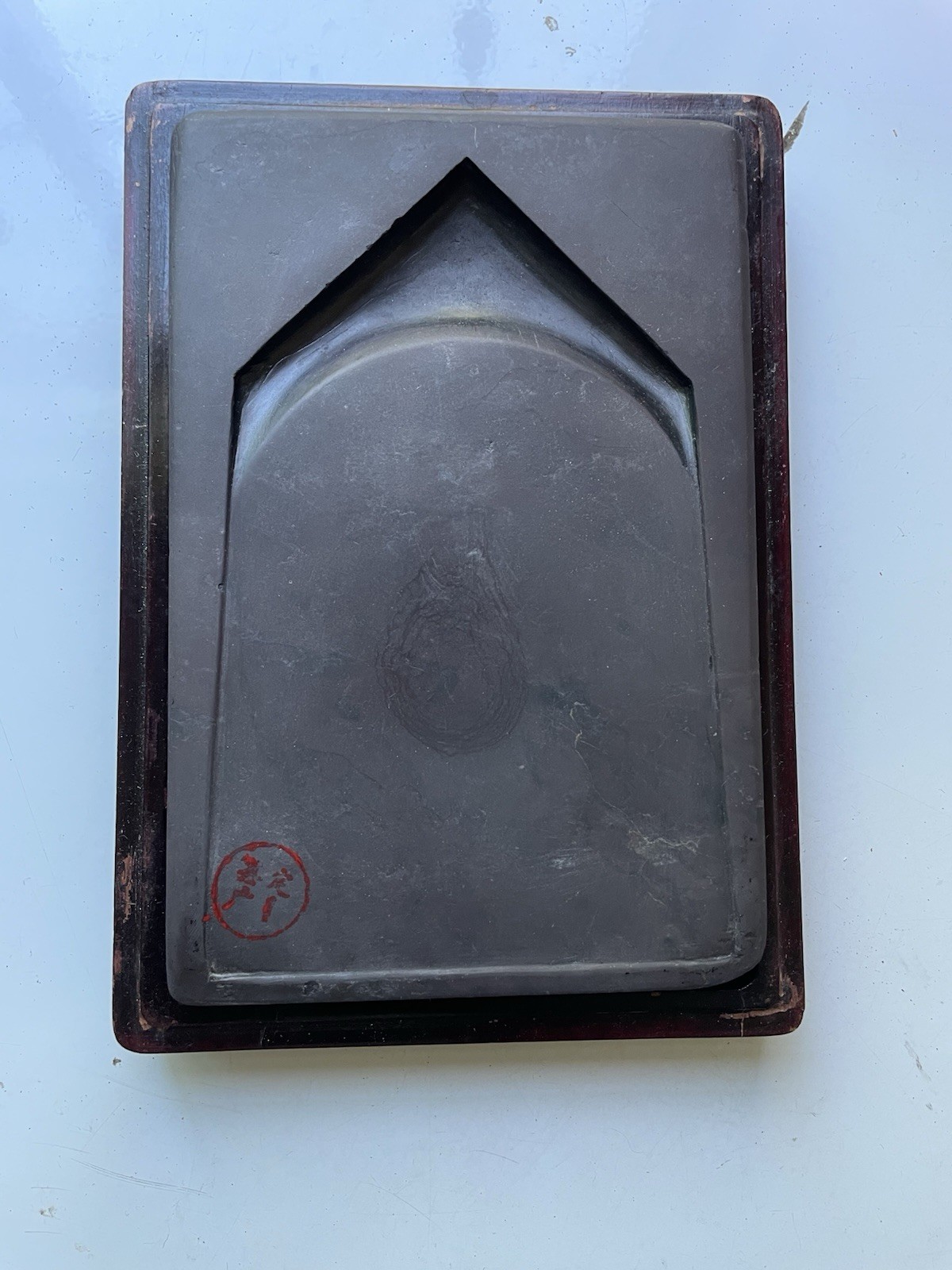 Qing Dynasty Old Pit duan inkstone