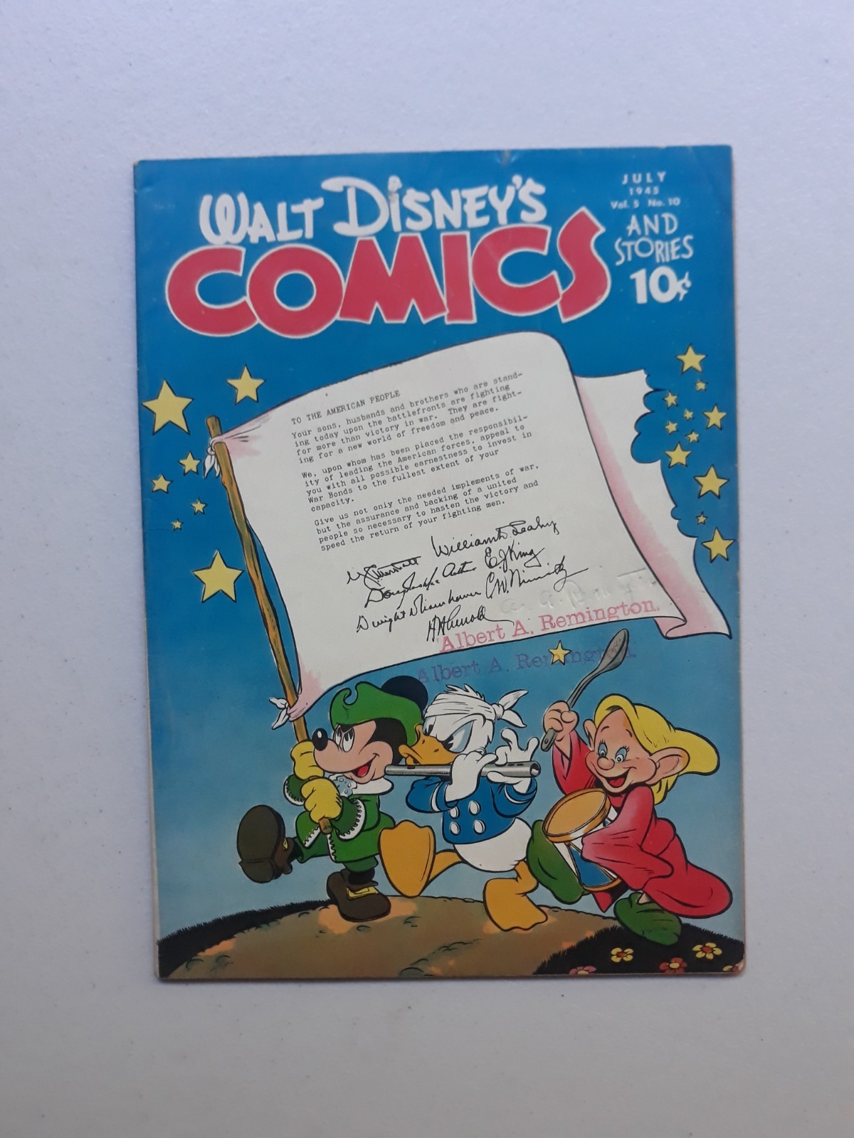 Walt Disney\'s Comics And Stories 58 Dell Comics 1945, Carl Barks Walt Disney\'s Comics And Stories 58 Dell Comics 1945, Carl Barks