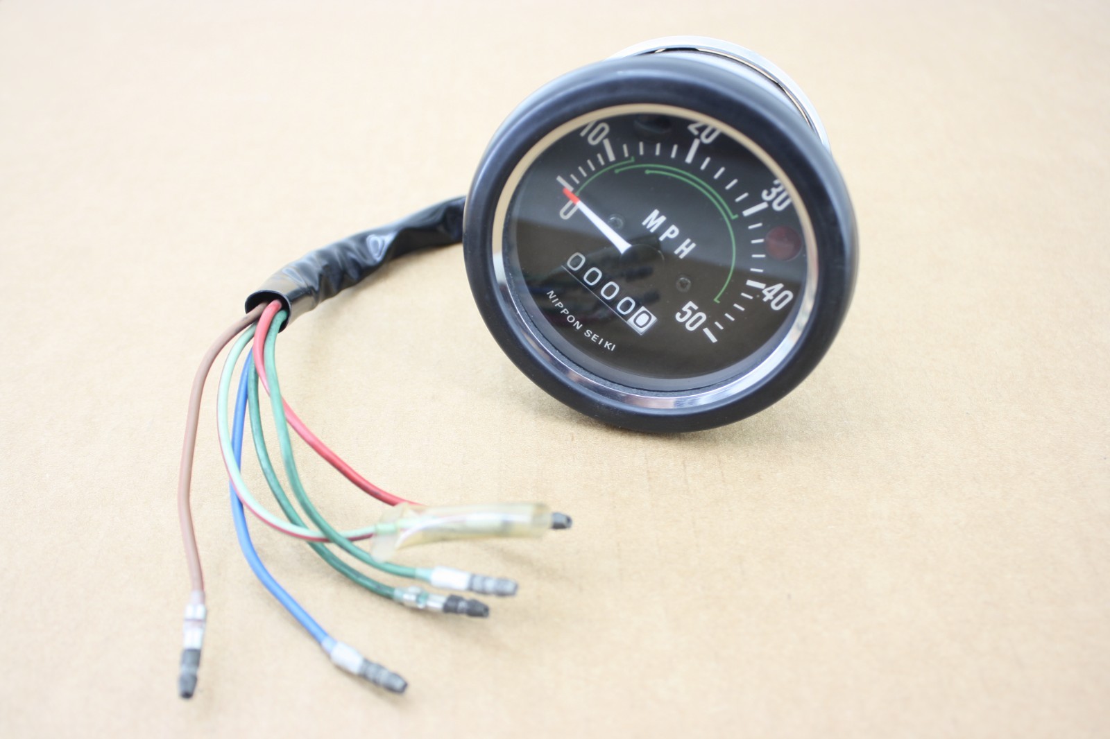 NOS HONDA CT70 K1 3-SPEED SPEEDOMETER GAUGE ASSEMBLY 37200-98-975 NICE 0 MILES NOS HONDA CT70 K1 3-SPEED SPEEDOMETER GAUGE ASSEMBLY 37200-98-975 NICE 0 MILES