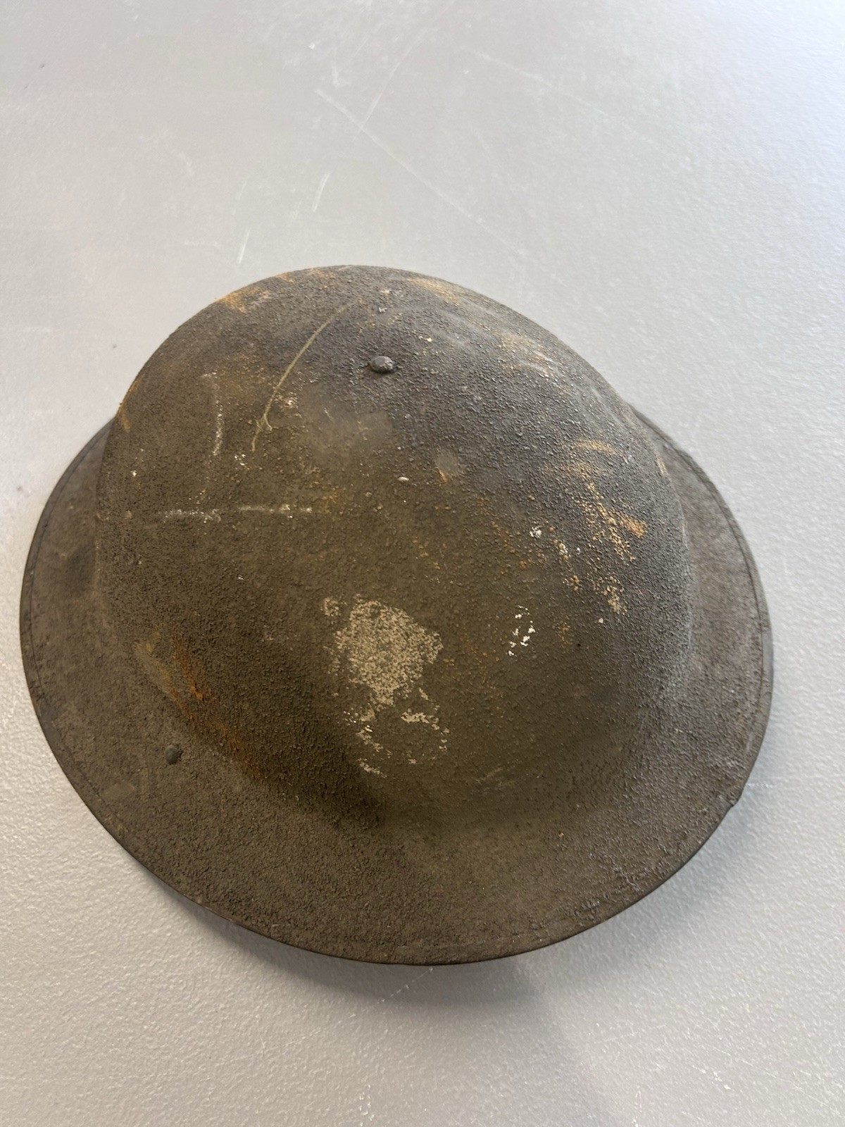 WWI U.S. M1917 Steel Helmet with Liner