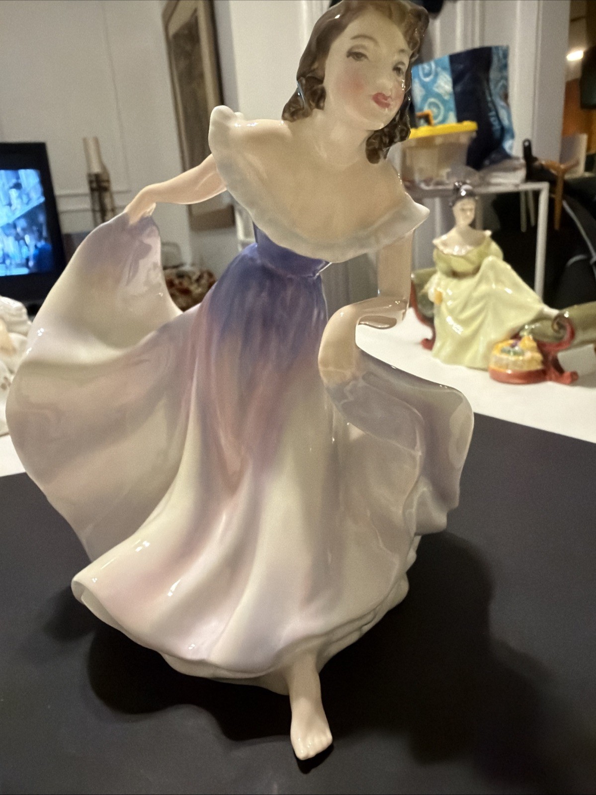 Royal Doulton A Gypsy Dance HN 2230 Figurine Peggy Davies Bone China 1958 Mint