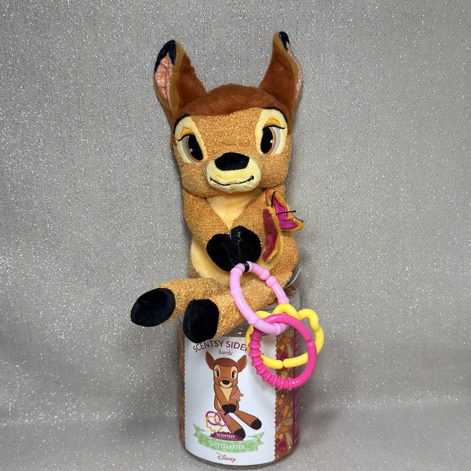 Scentsy Sidekick Bambi Disney Retired Plush Buddy Twitterpated Fragrance NIP