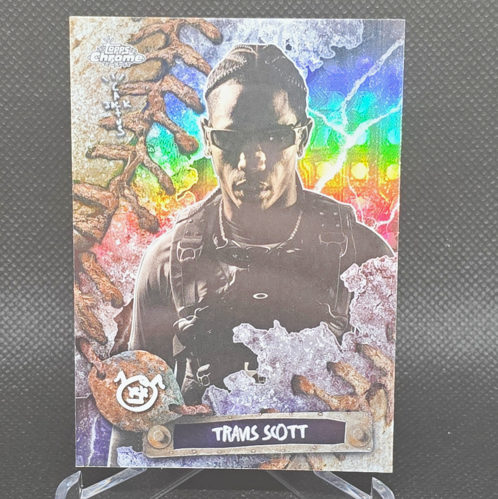 2026 Topps Chrome Cactus Jack Travis Scott Refractor #50 2026 Topps Chrome Cactus Jack Travis Scott Refractor #50