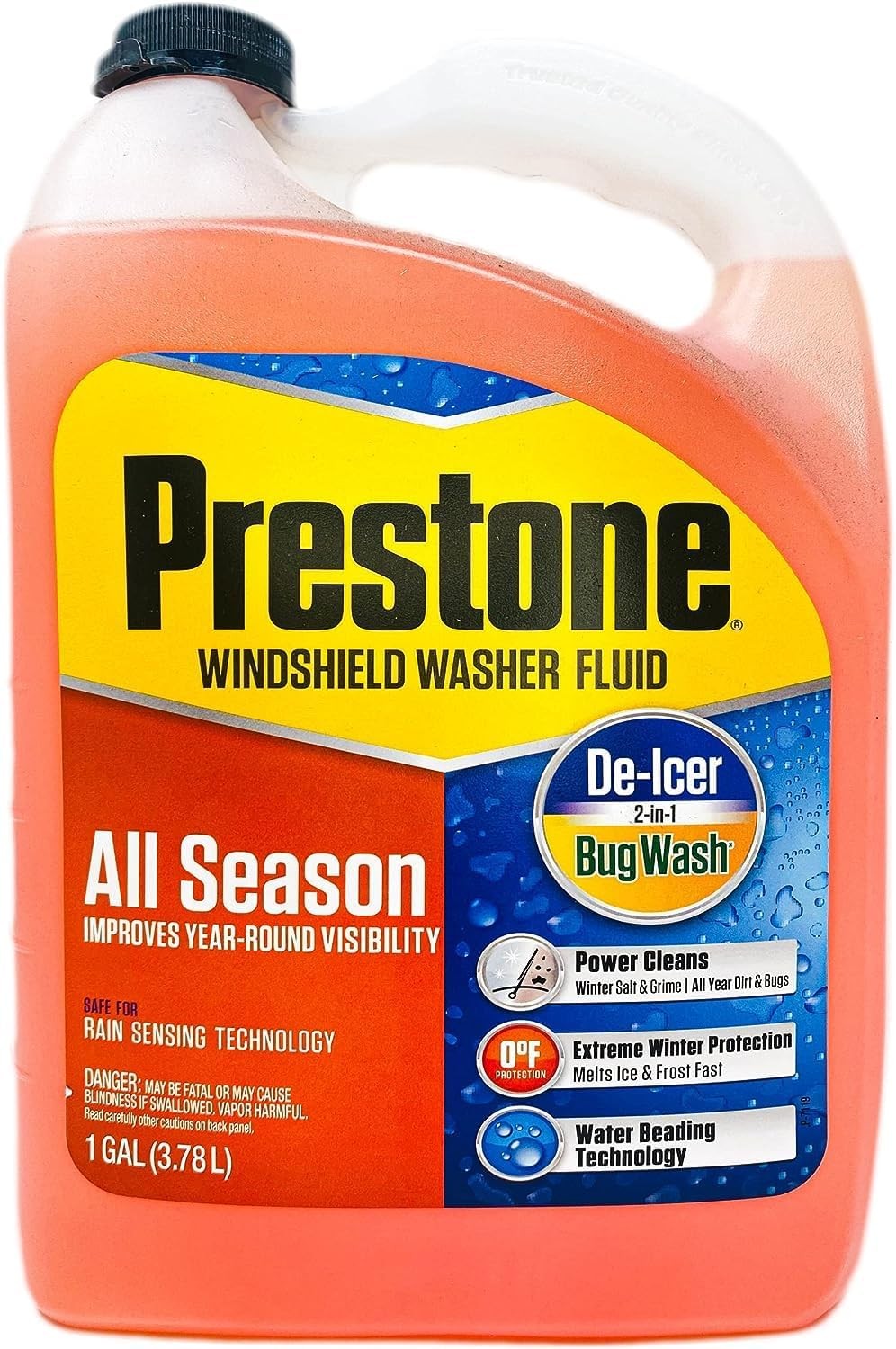AS658P All Season 3-in-1 Year Round Windshield Washer Fluid