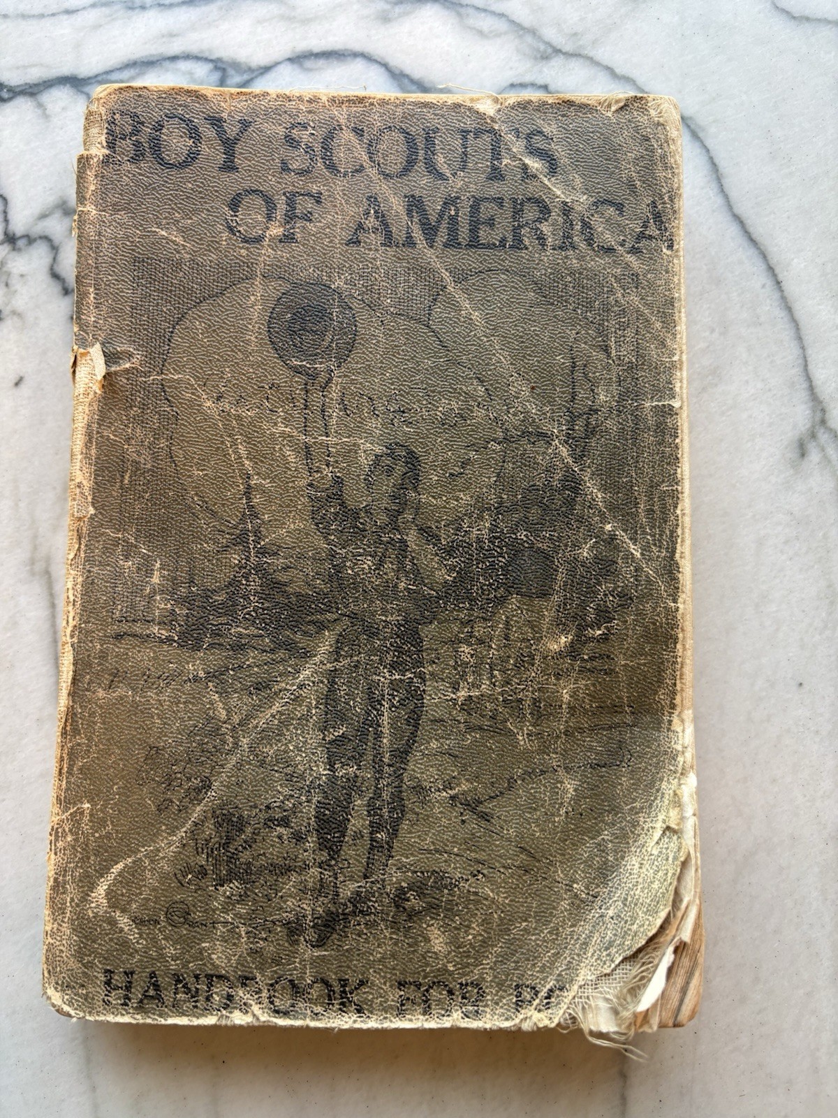 1911 Boy Scouts of America Handbook 1st Edition First Printing 400 #\'d pgs READ