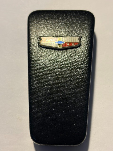 Vintage 1960\'s  Chevrolet  Hard Case Key Holder