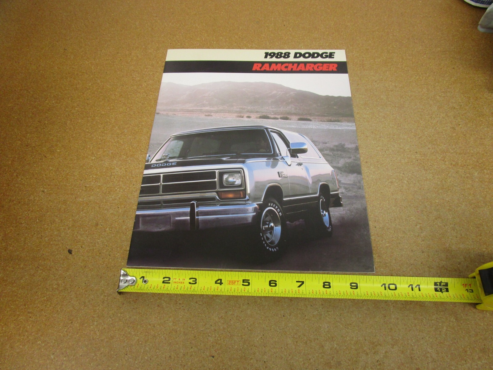 1988 Dodge Ramcharger suv truck sales brochure 8 pg ORIGINAL