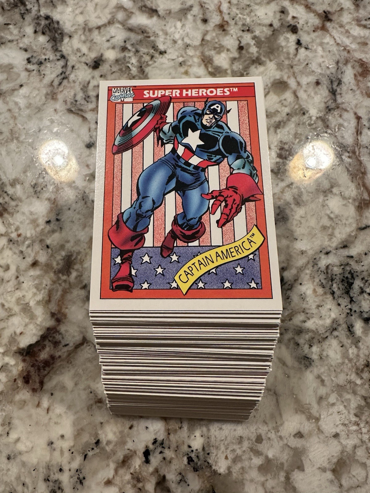 1990 Impel Marvel Universe Cards Complete Set #1-162 In Near Mint Or Better Cond 1990 Impel Marvel Universe Cards Complete Set #1-162 In Near Mint Or Better Cond