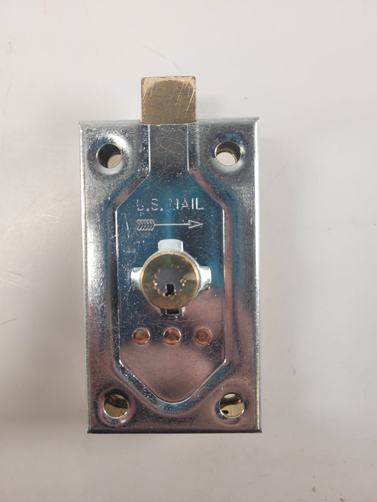 VTG US Mail Post Office USPS Arrow Lock Mailbox Collection Box CompX K542 No Key VTG US Mail Post Office USPS Arrow Lock Mailbox Collection Box CompX K542 No Key