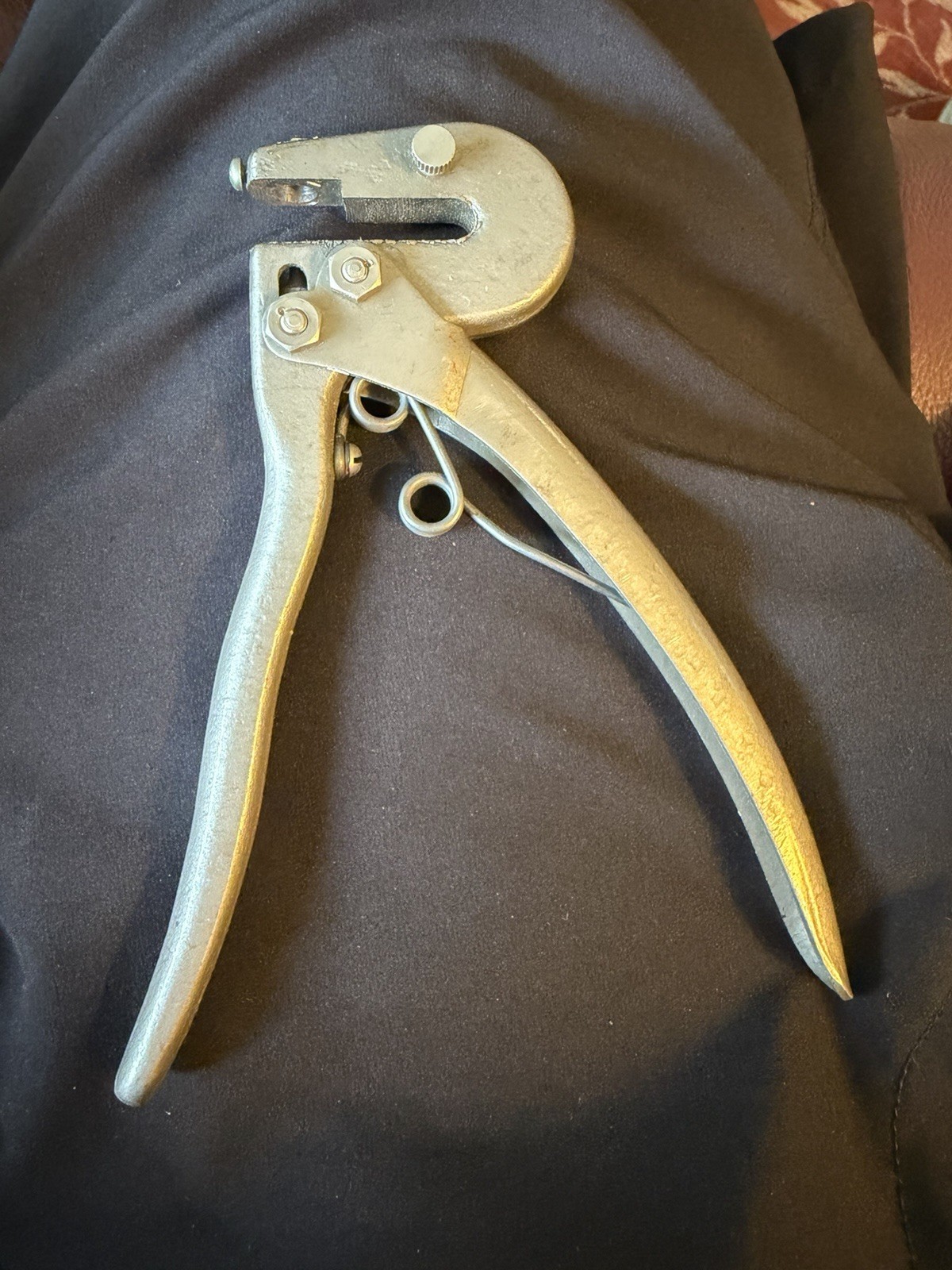 Vintage Bonney Vehslage Tool Co Newark NJ Hand Punch Crimper Pliers Patent’d USA Vintage Bonney Vehslage Tool Co Newark NJ Hand Punch Crimper Pliers Patent’d USA