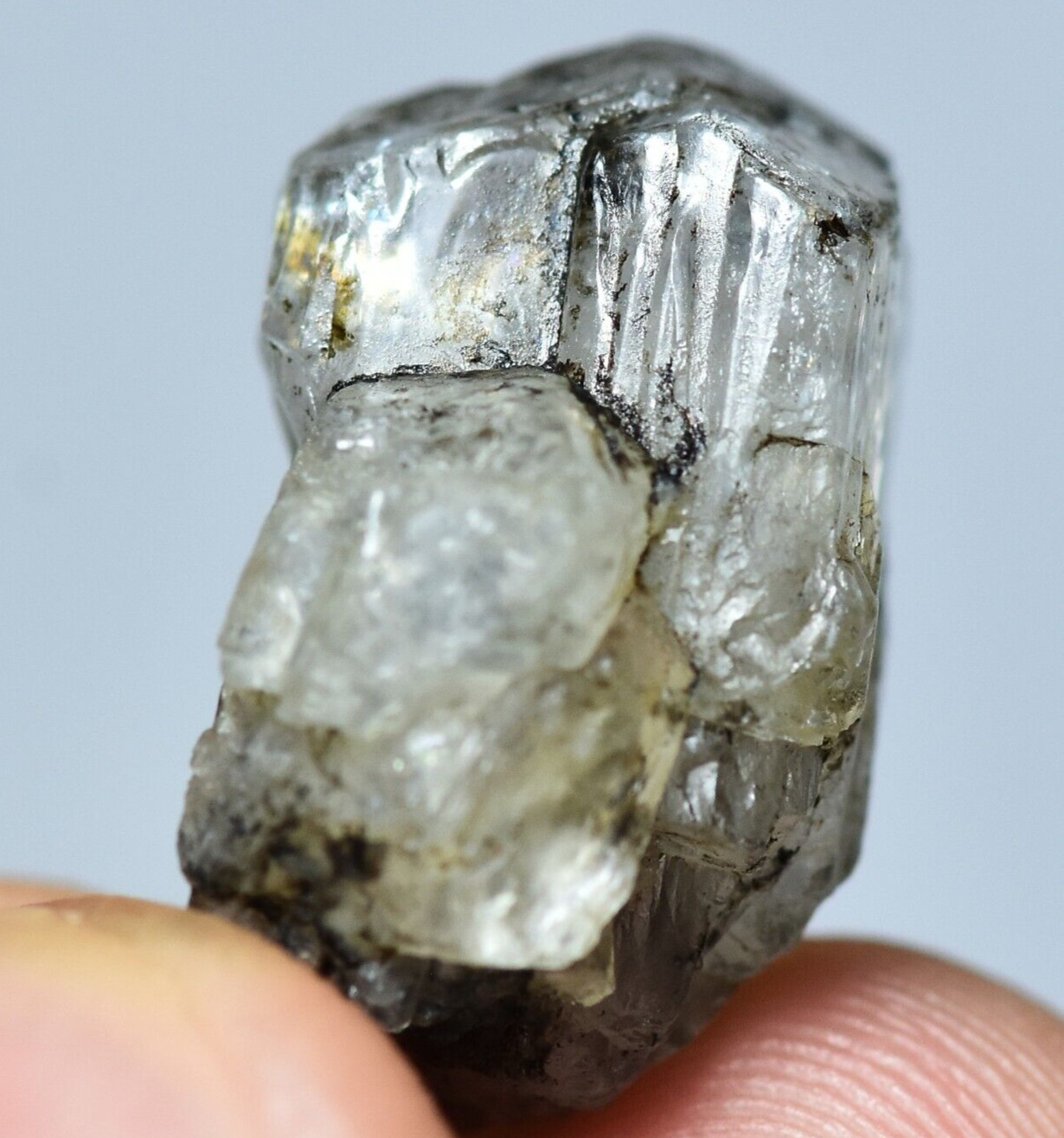 19.20 CT Well Terminated Fluorescent Marialite Scapolite Transparent Crystal
