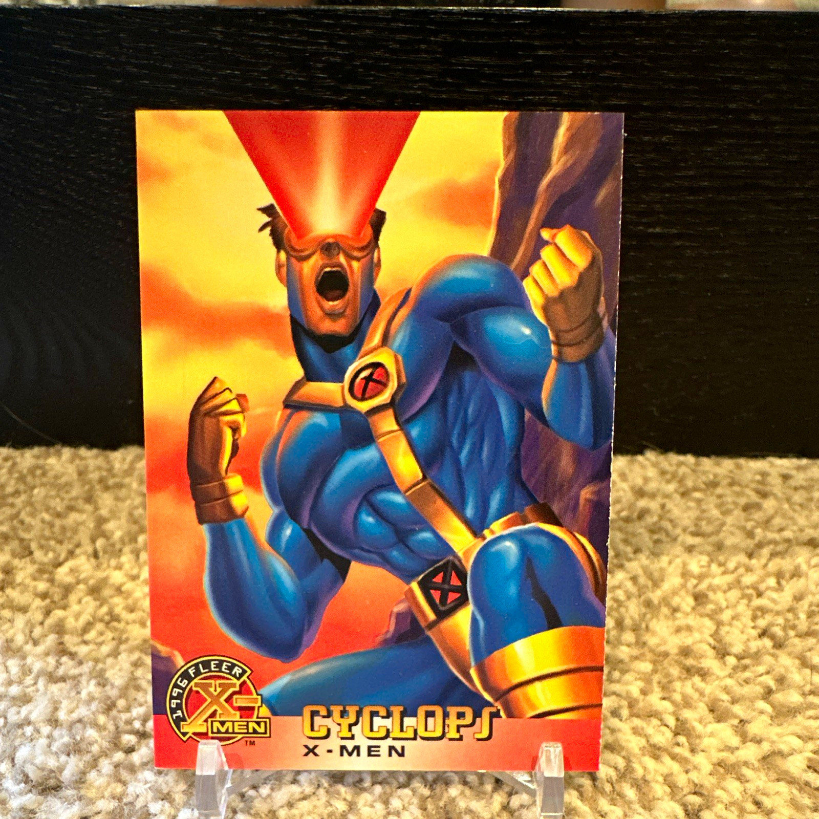 Fleer 1995 Fleer X-Men Cyclops Card #5 Base Set Non-Sport Trading Card English