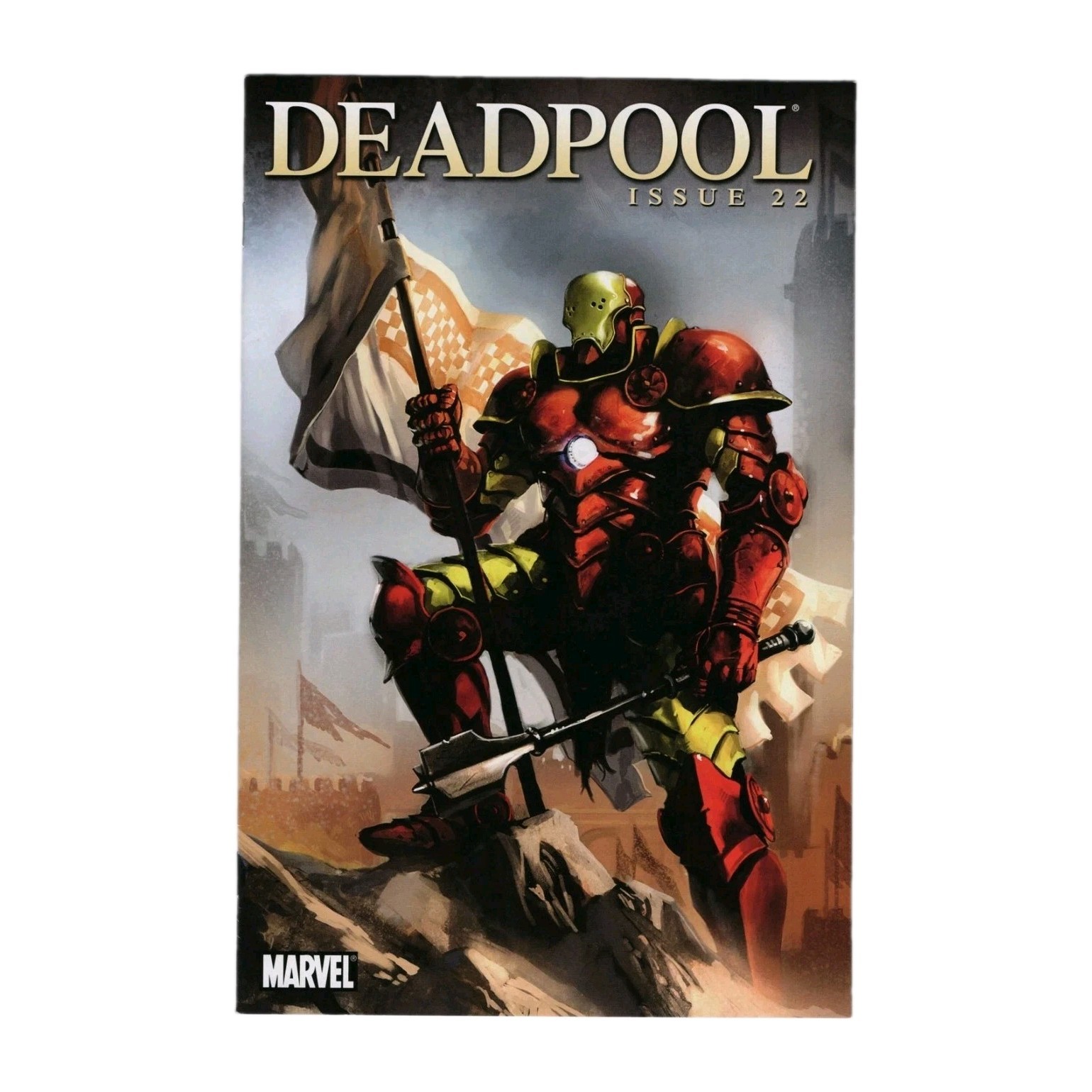 Deadpool #22 1:15 Incentive Djurdjevic Iron Man Design Variant 2010 Marvel Comic
