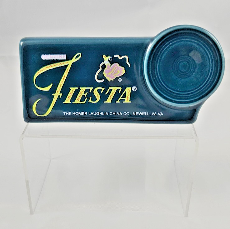 Fiestaware Fiesta Dealer Display Sign Juniper