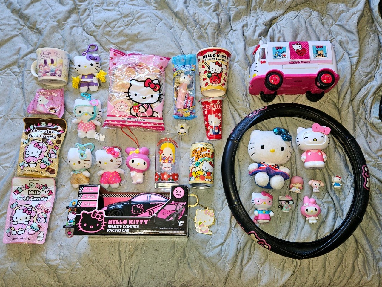 SANRIO Collectible Lot Toys Snacks Rare Hello Kitty Haul for Collection Bulk JPN