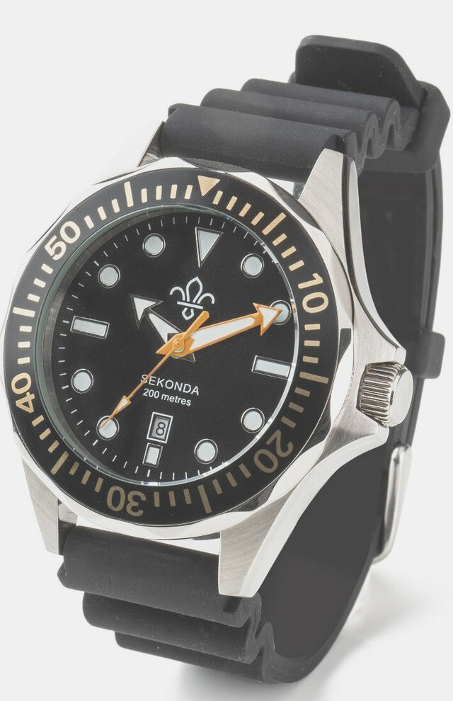 Fleur de Lis Scouts Sekonda Watch, Boy Scouts Fleur de Lis Scouts Sekonda Watch, Boy Scouts
