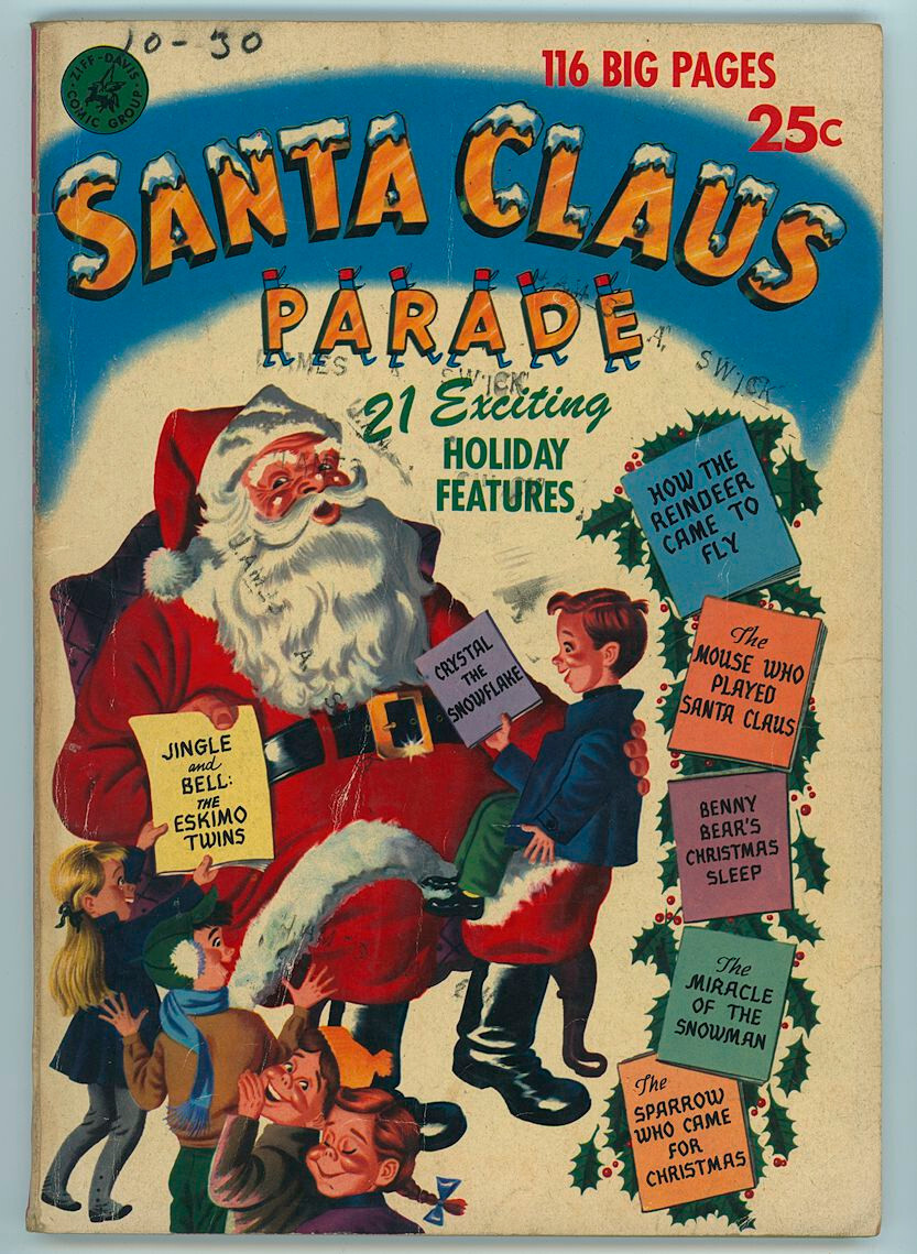 Santa Claus Parade 1951 one-shot, amazing 116 page item. Huge Solid bk-discount