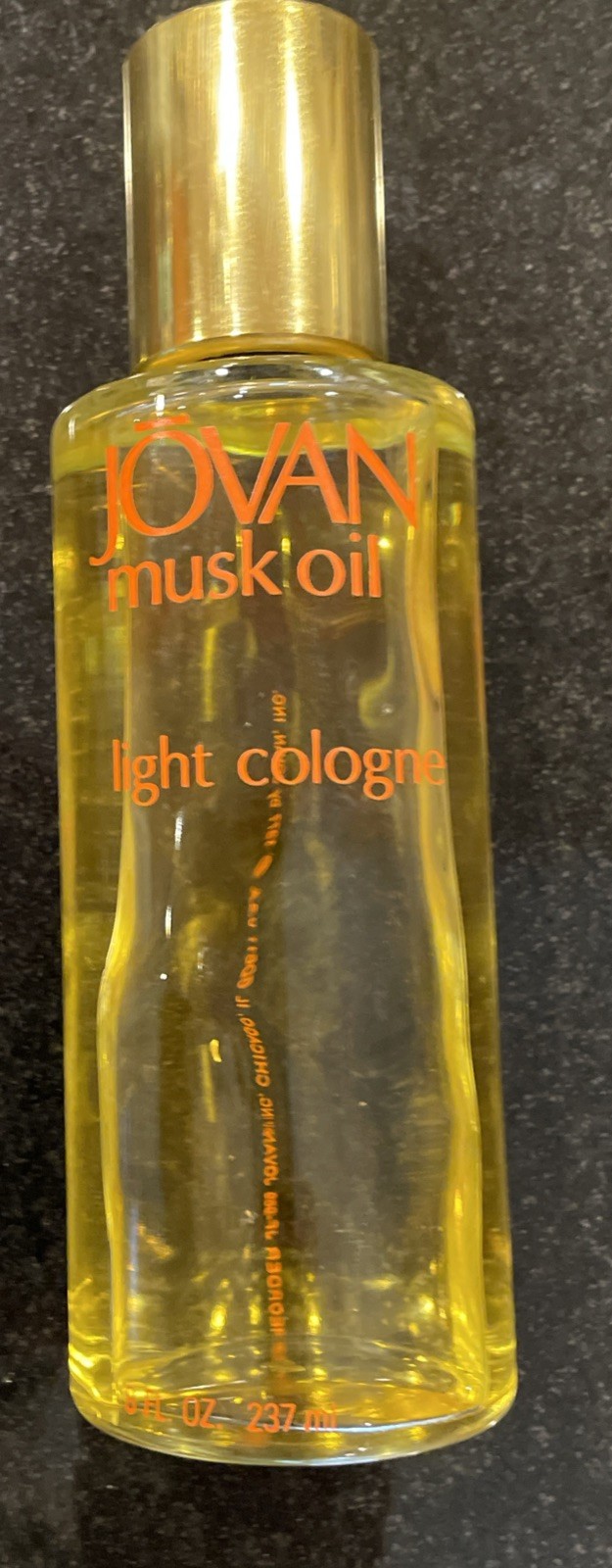 Vintage 1972 Jovan MUSK OIL Light Cologne Splash HUGE 8oz 237ml ORIGINAL Formula Vintage 1972 Jovan MUSK OIL Light Cologne Splash HUGE 8oz 237ml ORIGINAL Formula