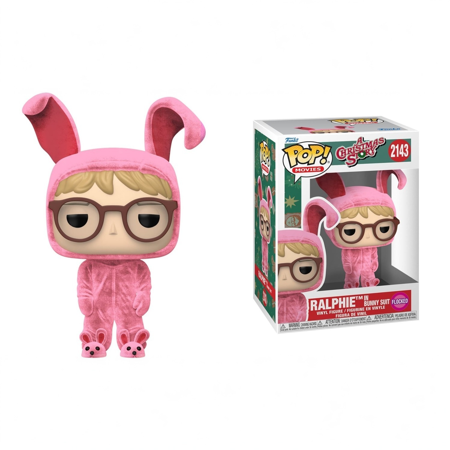 Funko Pop A Christmas Story: Ralphie in Bunny Suit #2143 New In Stock Funko Pop A Christmas Story: Ralphie in Bunny Suit #2143 New In Stock