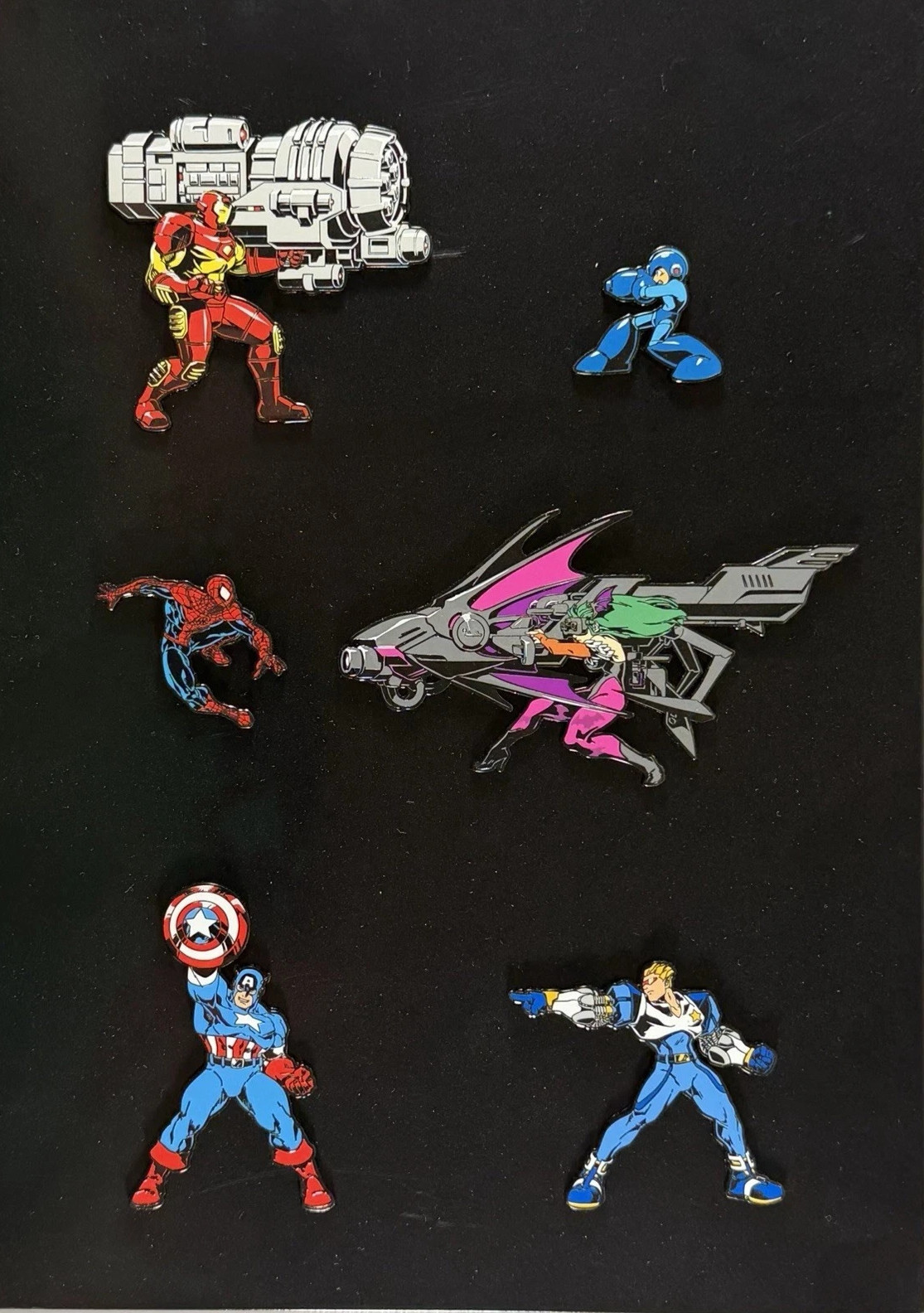 Marvel Vs Capcom Ultimate Complete Works Deluxe 6 Pin Set Udon Entertainment