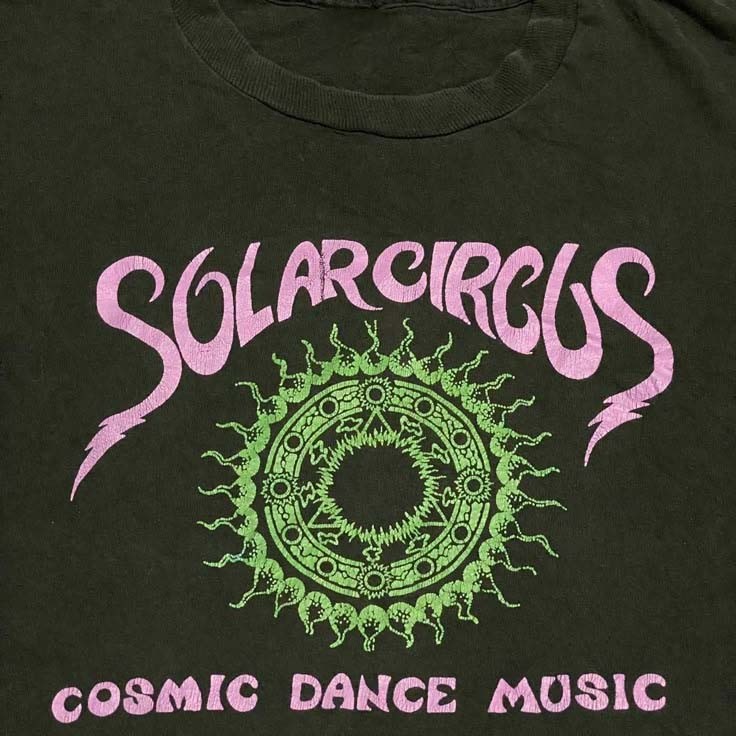 VINTAGE 90S SOLAR CIRCUS T-SHIRT Full Size S to 5XL SNG231