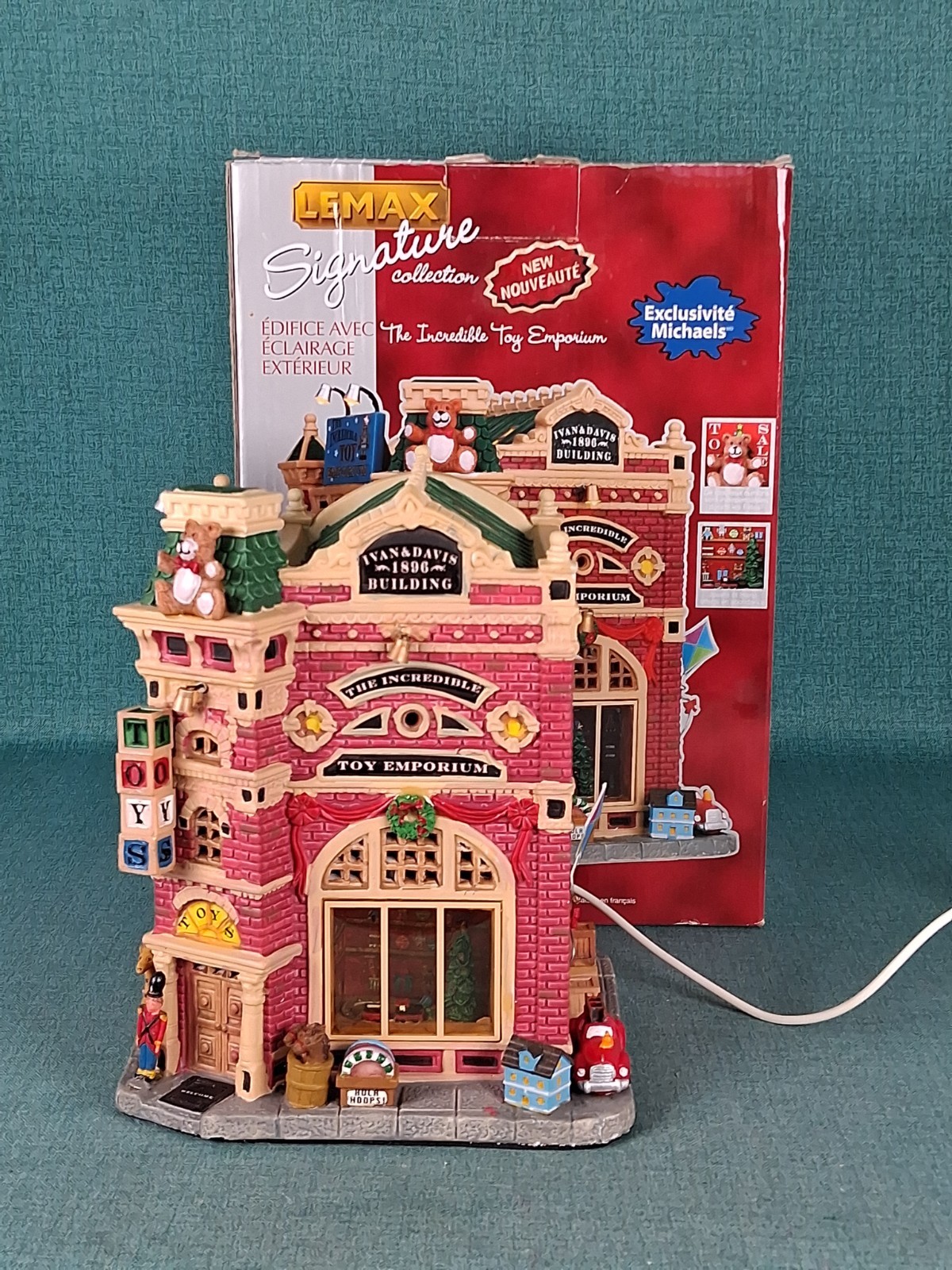 LEMAX Signature Collection INCREDIBLE TOY EMPORIUM ~Sound isn't working properly LEMAX Signature Collection INCREDIBLE TOY EMPORIUM ~Sound isn't working properly