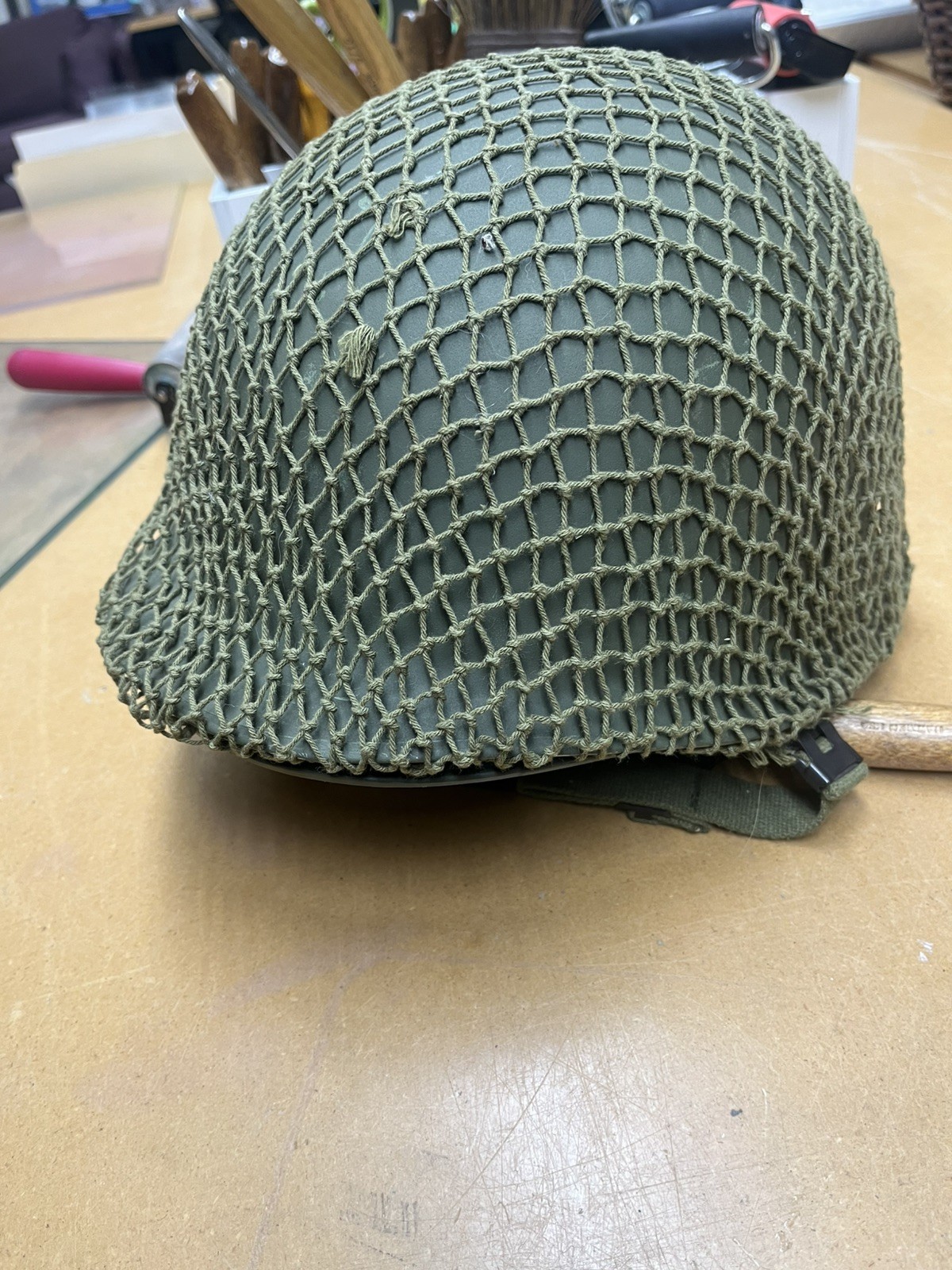 Austrian Military Helmet w/ Liner- Similar to U.S. G.I. Helmet Surplus U-SCH 71 