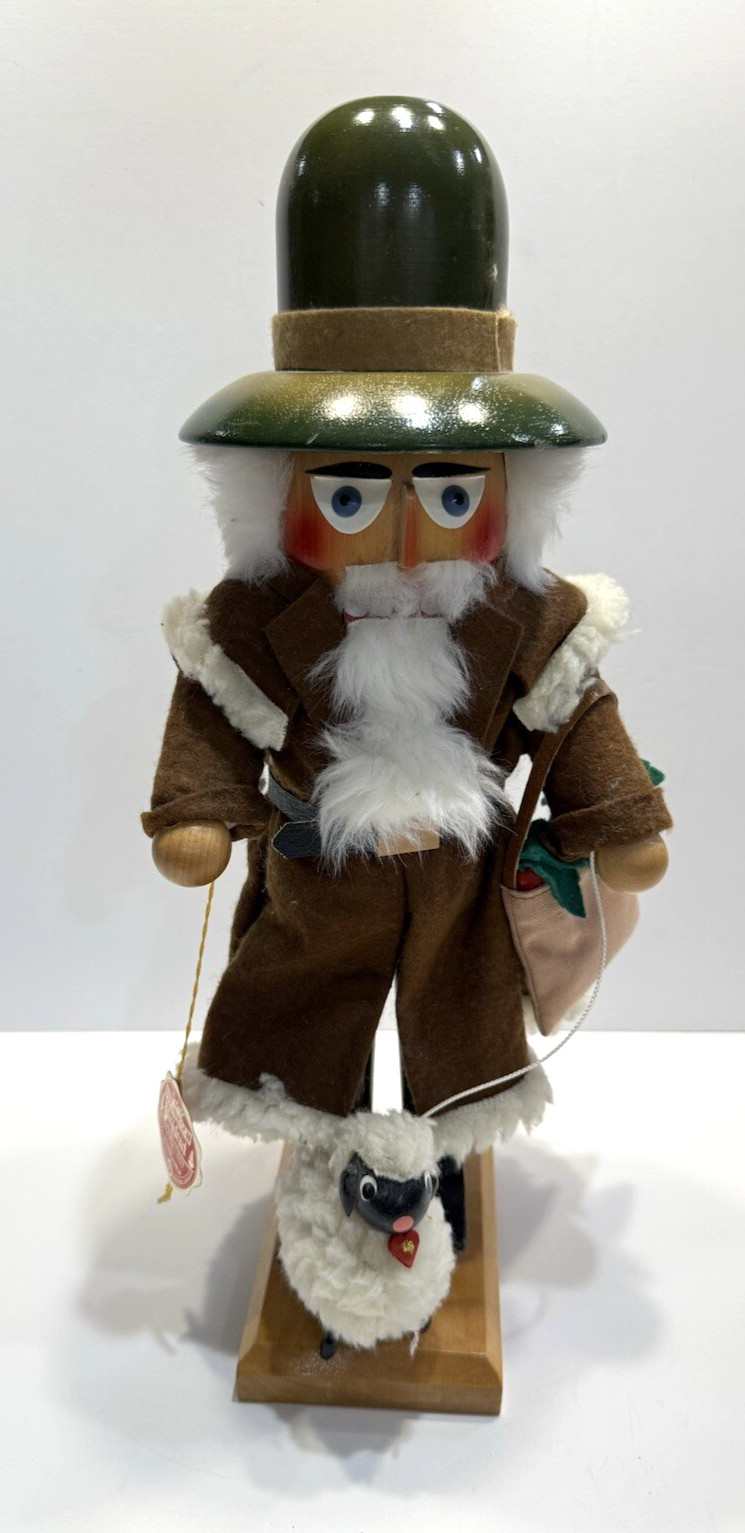 Steinbach German Sheep Herder Shepherd Wooden Nutcracker 15