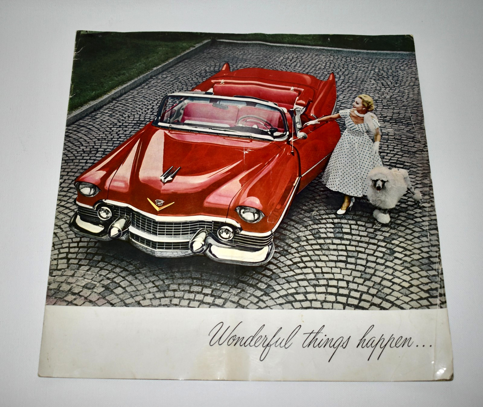 Original Vintage 1954 Cadillac Sales Brochure Large 12