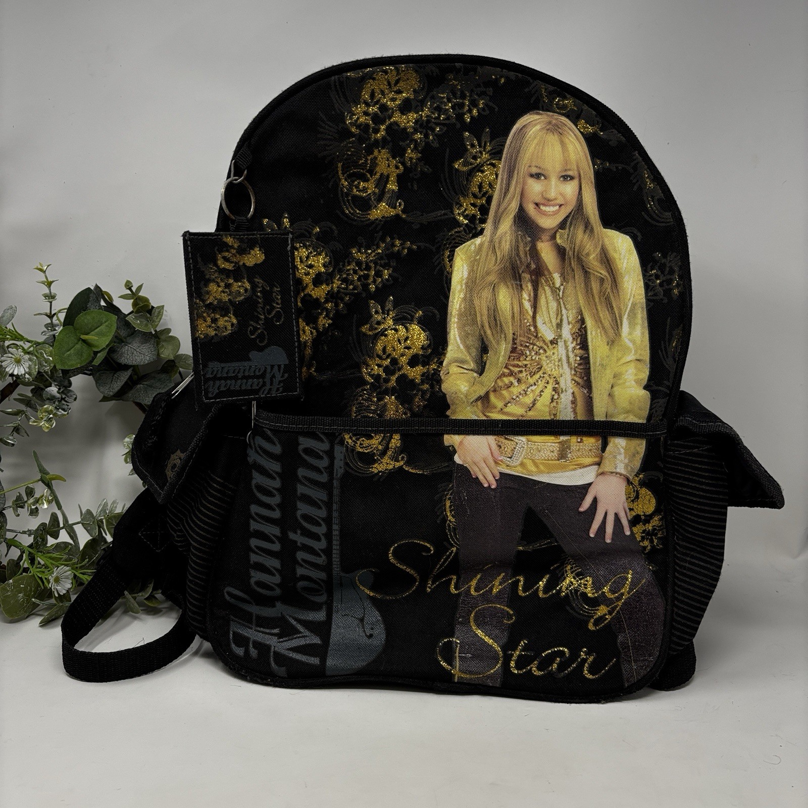 Vintage 2008 Disney Hannah Montana Shining Star Backpack FAB Starpoint Y2K
