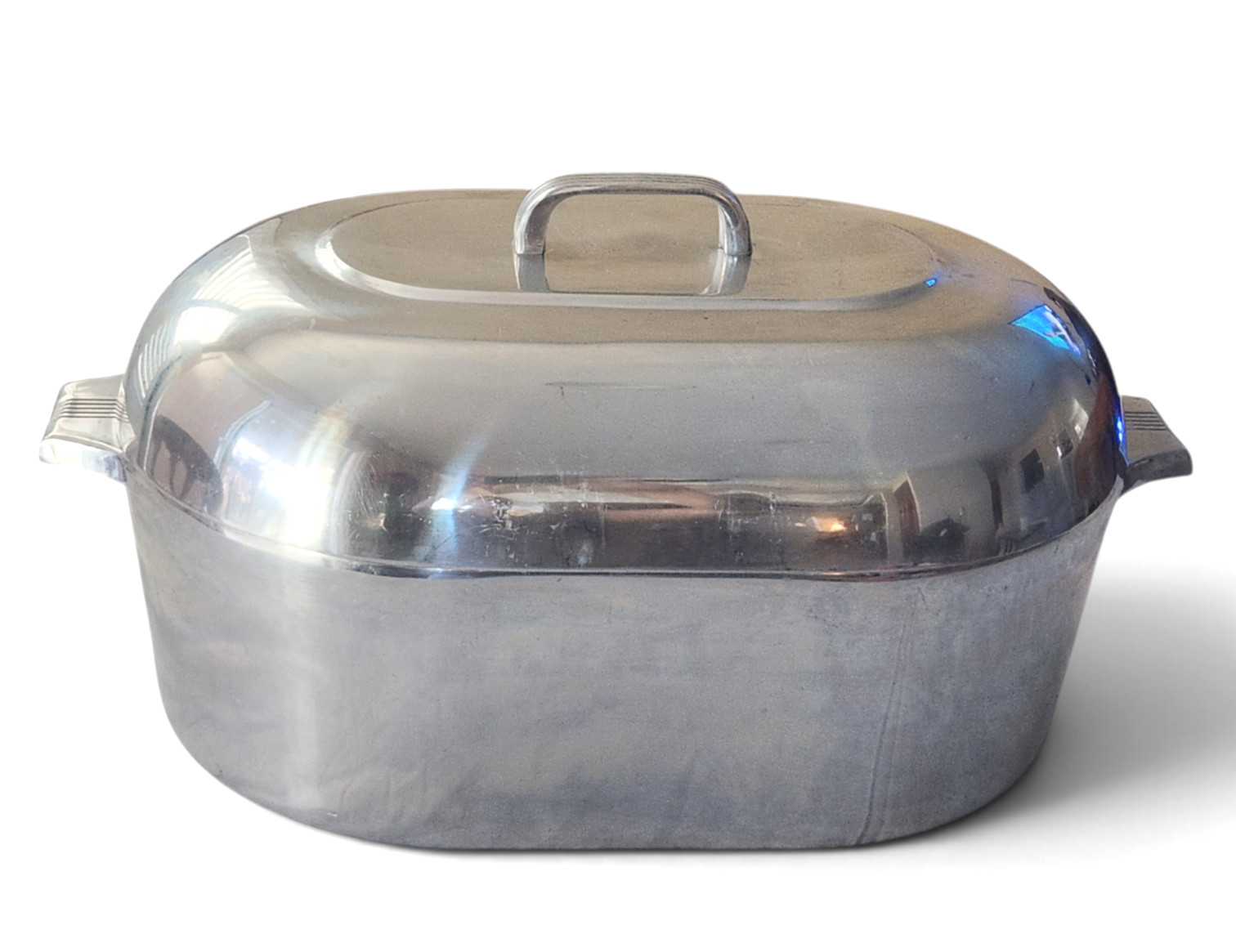 Vintage Wagner Ware Sidney O Magnalite 4269 P 17 Qt Oval Roaster Lid Trivet Rack