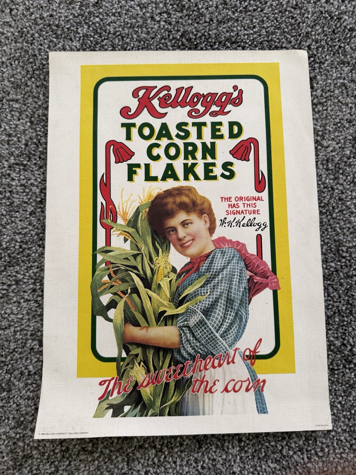 VTG 1982 KELLOGG'S VTG 1982 KELLOGG'S