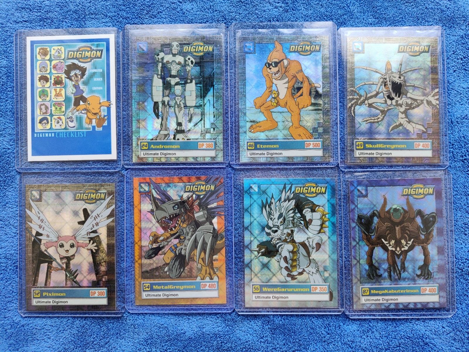 1999 Upper Deck Digimon Ultimate Chase Set U1-U8 | Mint Condition Vintage Card 1999 Upper Deck Digimon Ultimate Chase Set U1-U8 | Mint Condition Vintage Card