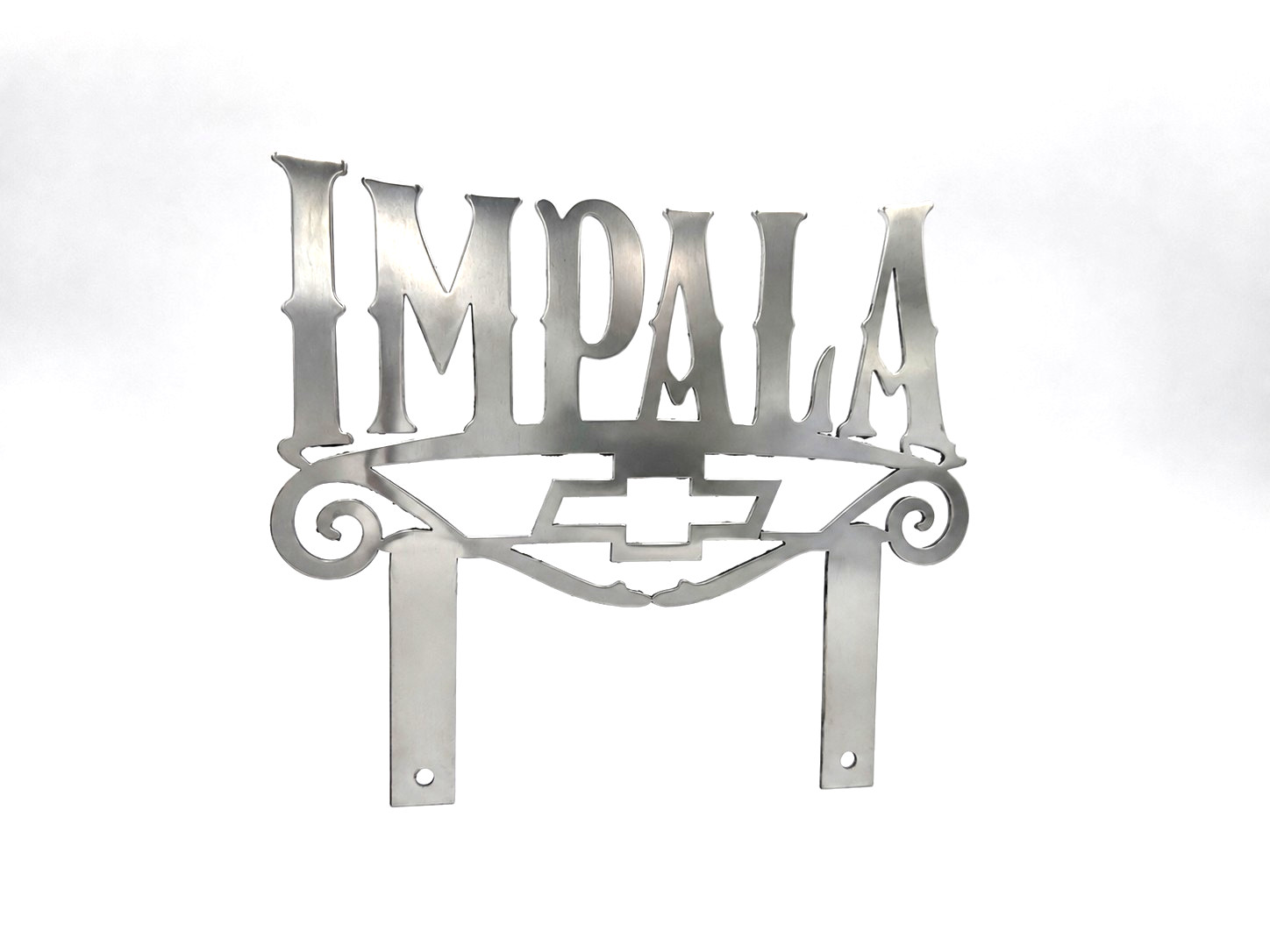 Impala Car Club Classic Metal Hot Rod Window Sign Plaque Laser Cut 7x9