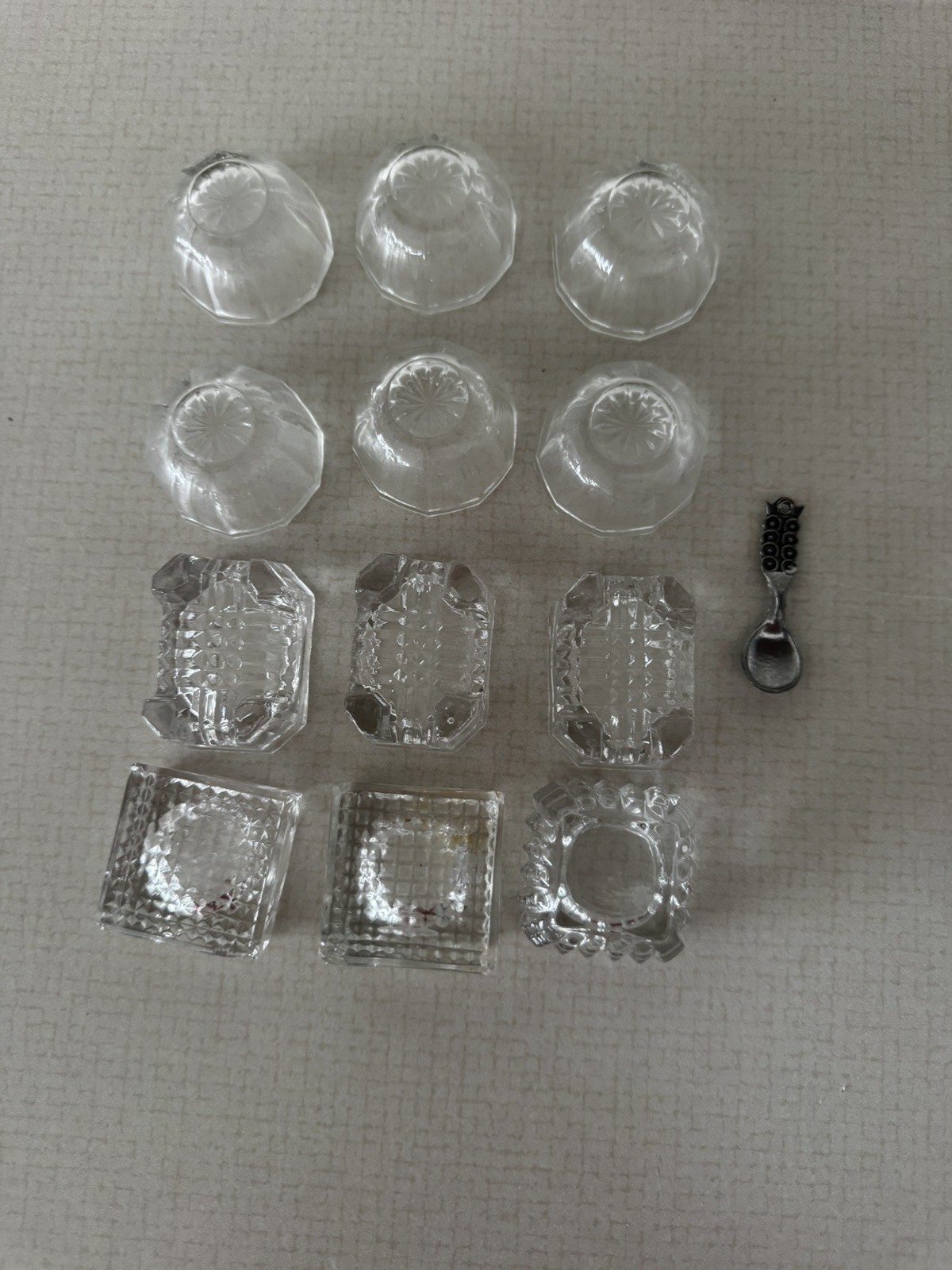 12  Vintage Glass  Salt Dip Cellars Collection