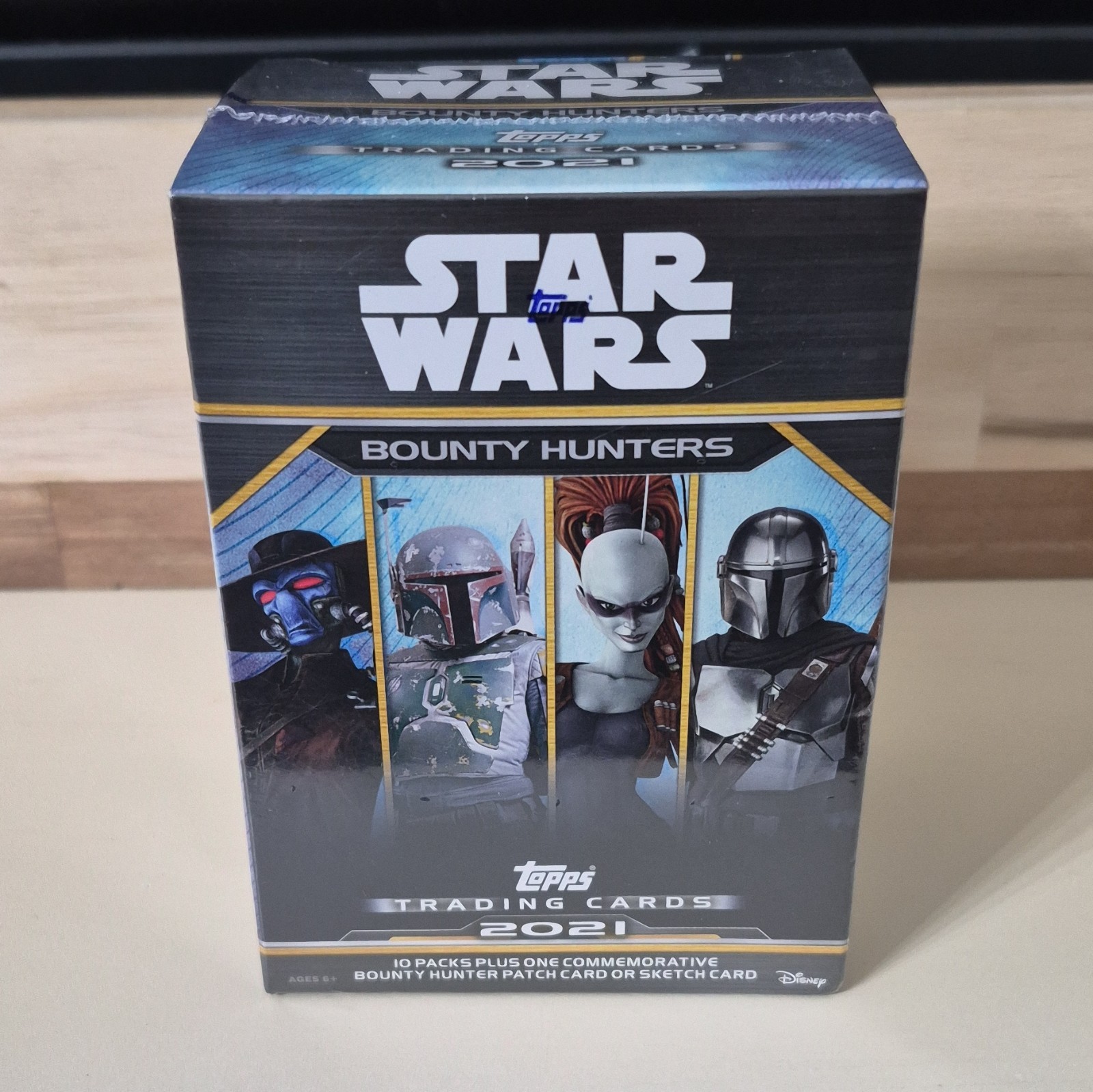 2021 Topps Star Wars Bounty Hunters  Blaster Box Factory Sealed 61 Cards Boba