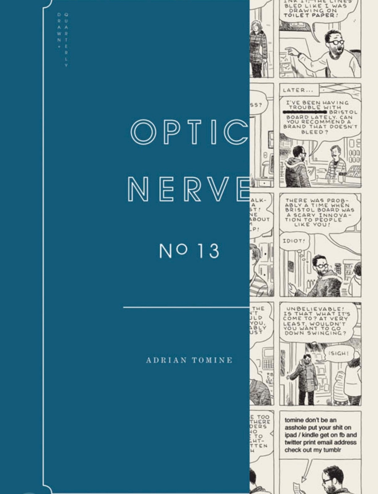 - Adrian Tomine: OPTIC NERVE #’s 13 & 14 - Low Print Run/New Deadstock Issues - Adrian Tomine: OPTIC NERVE #’s 13 & 14 - Low Print Run/New Deadstock Issues