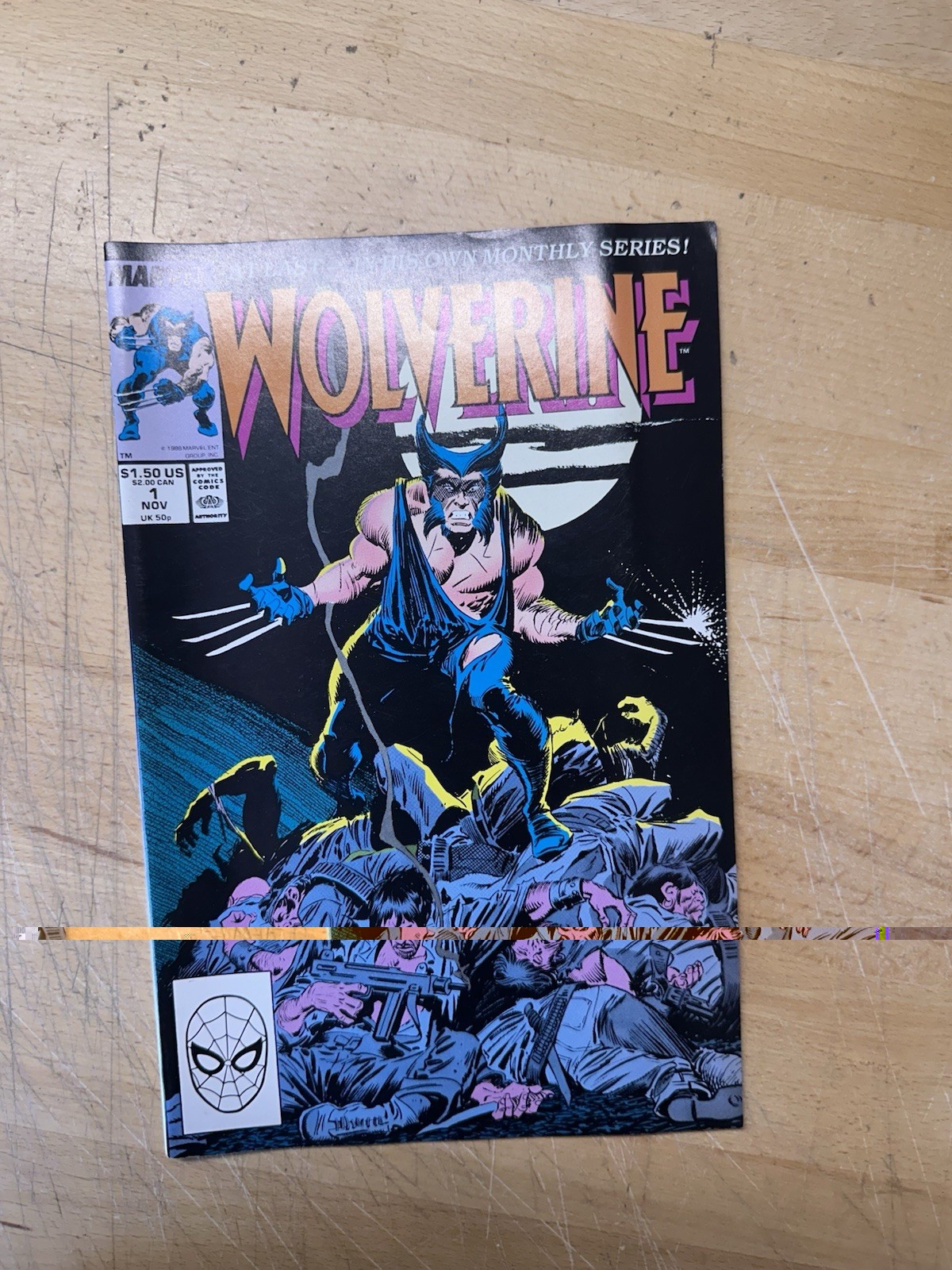 Wolverine #1 Direct Edition 1st Appearance Of Patch Wolverine #1 Direct Edition 1st Appearance Of Patch