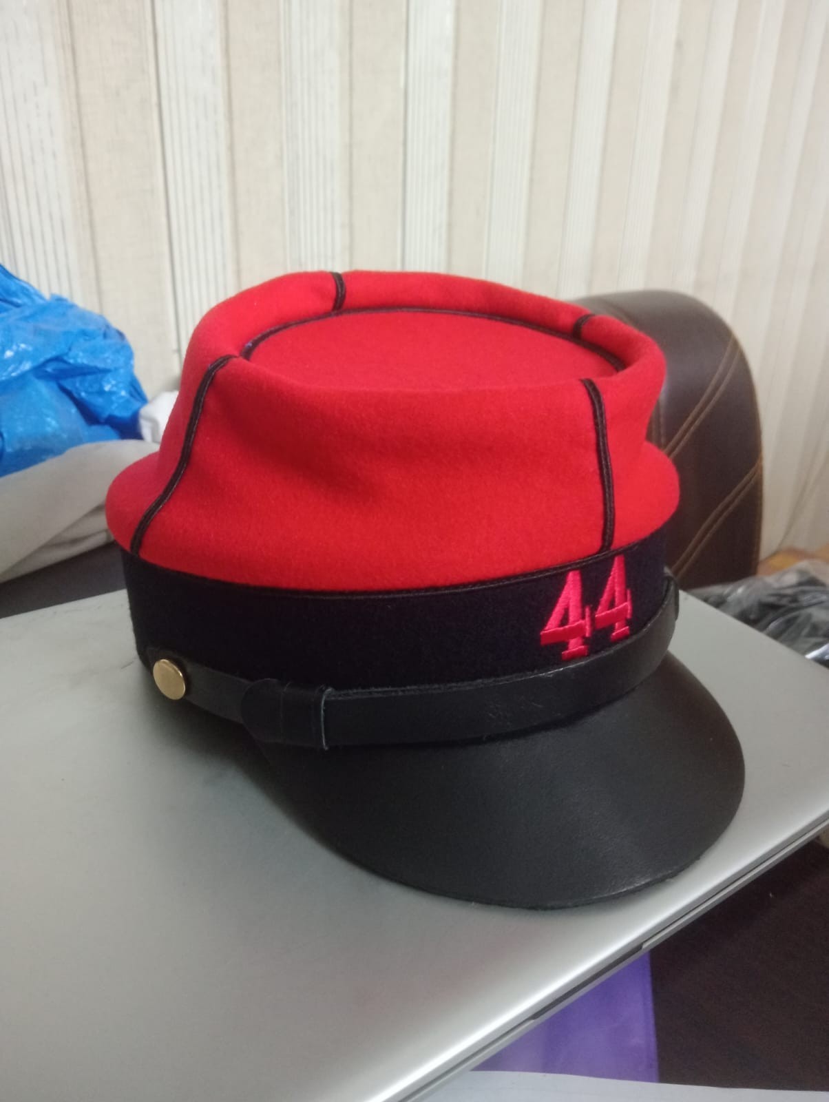 French kepi mod 1884 red Garance - WW1 Quality reproduction