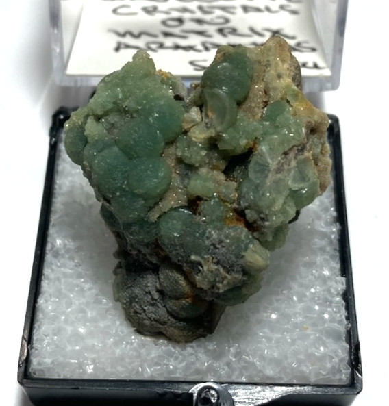 Beautiful Classic green Wavellite crystal Thumbnail from Arkansas