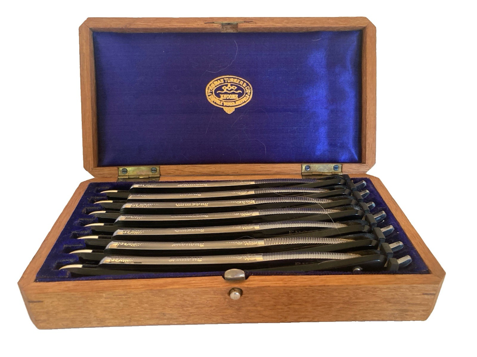 Thomas Turner Beautiful 7 Days Of The Week Straight Razor Set Thomas Turner Beautiful 7 Days Of The Week Straight Razor Set