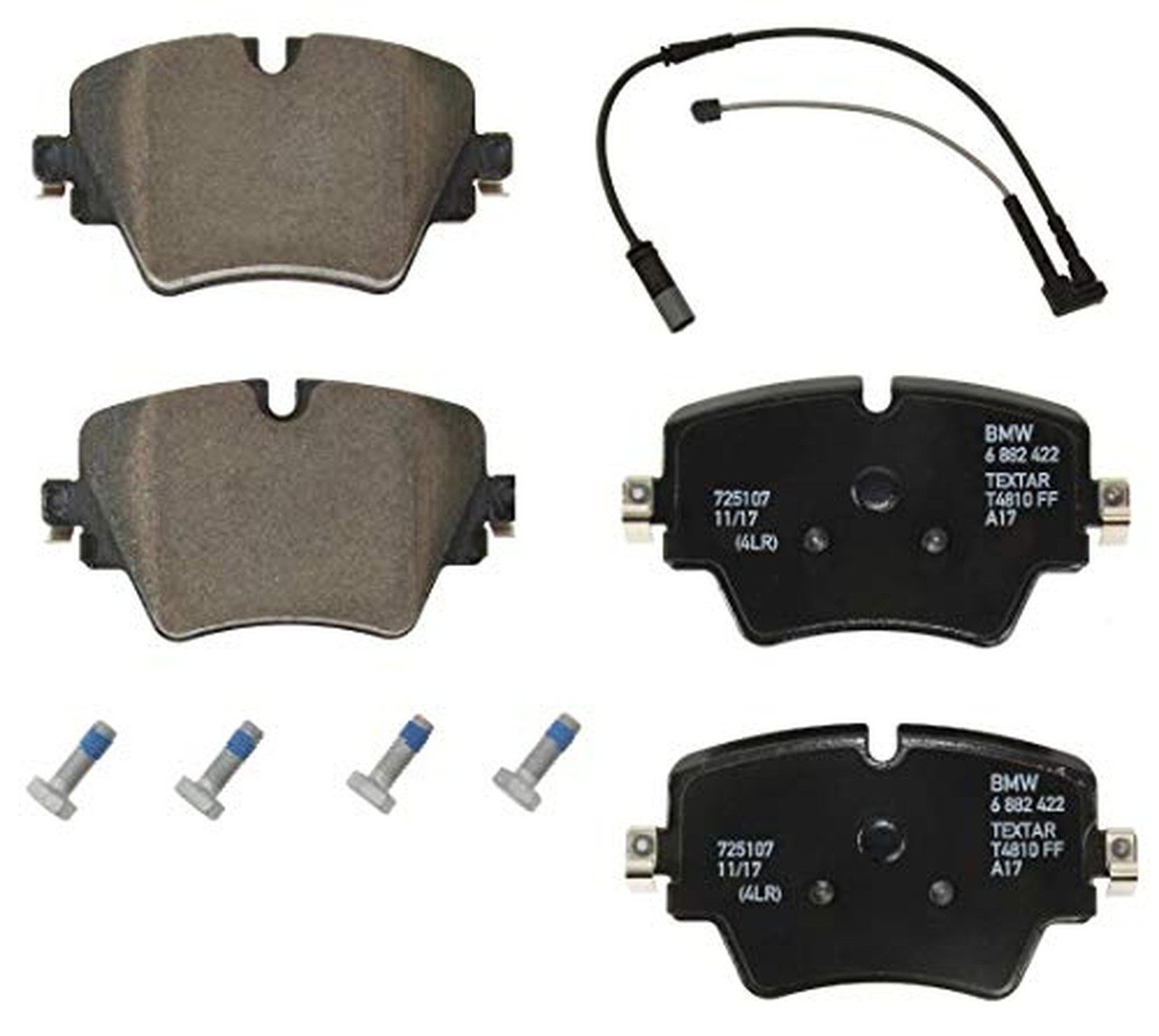 Front Brake Pad Set & Wear Sensor Kit Genuine For BMW F48 F39 X1 X2 xDrive28i Front Brake Pad Set & Wear Sensor Kit Genuine For BMW F48 F39 X1 X2 xDrive28i